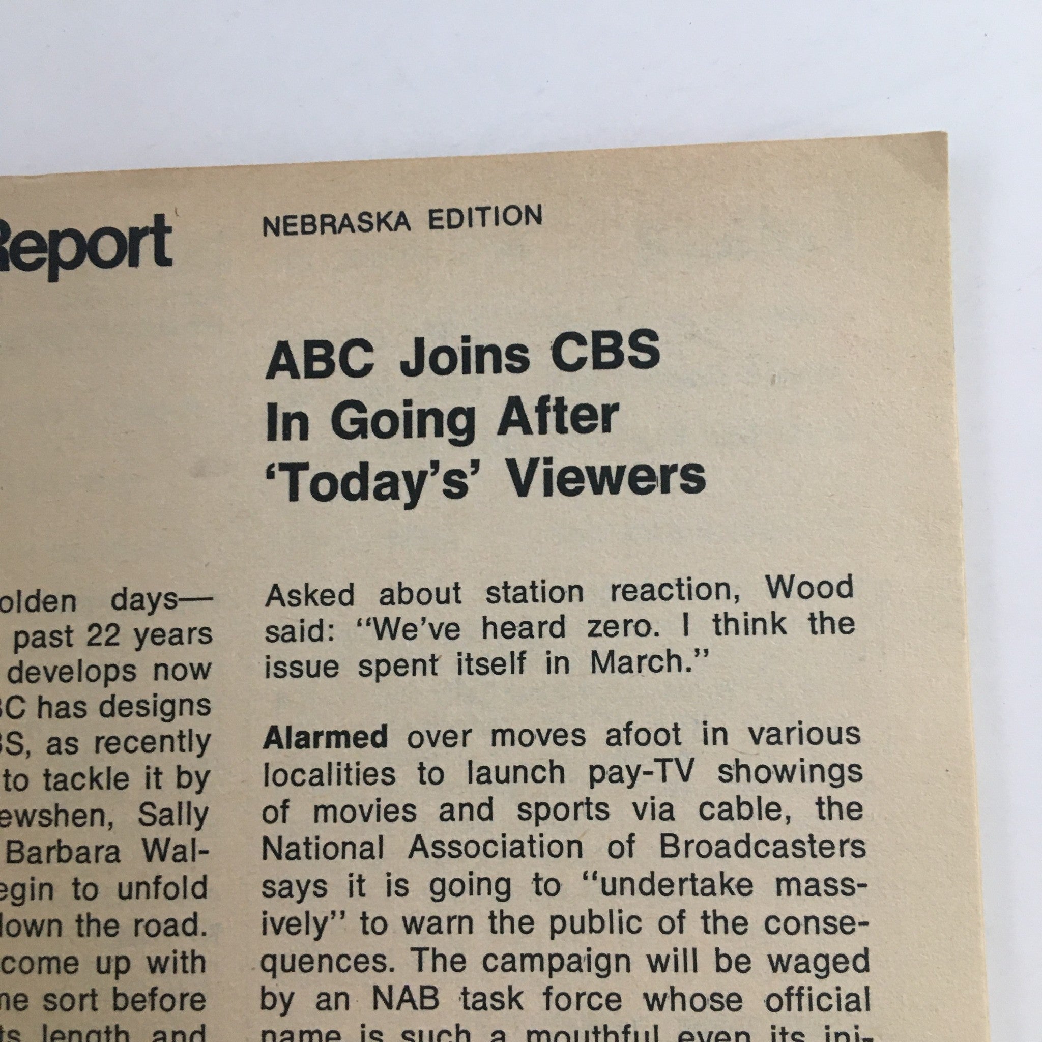 TV Guide Magazine July 28 1973 TV's Great Sex Movie Scare, Nebraska Edition