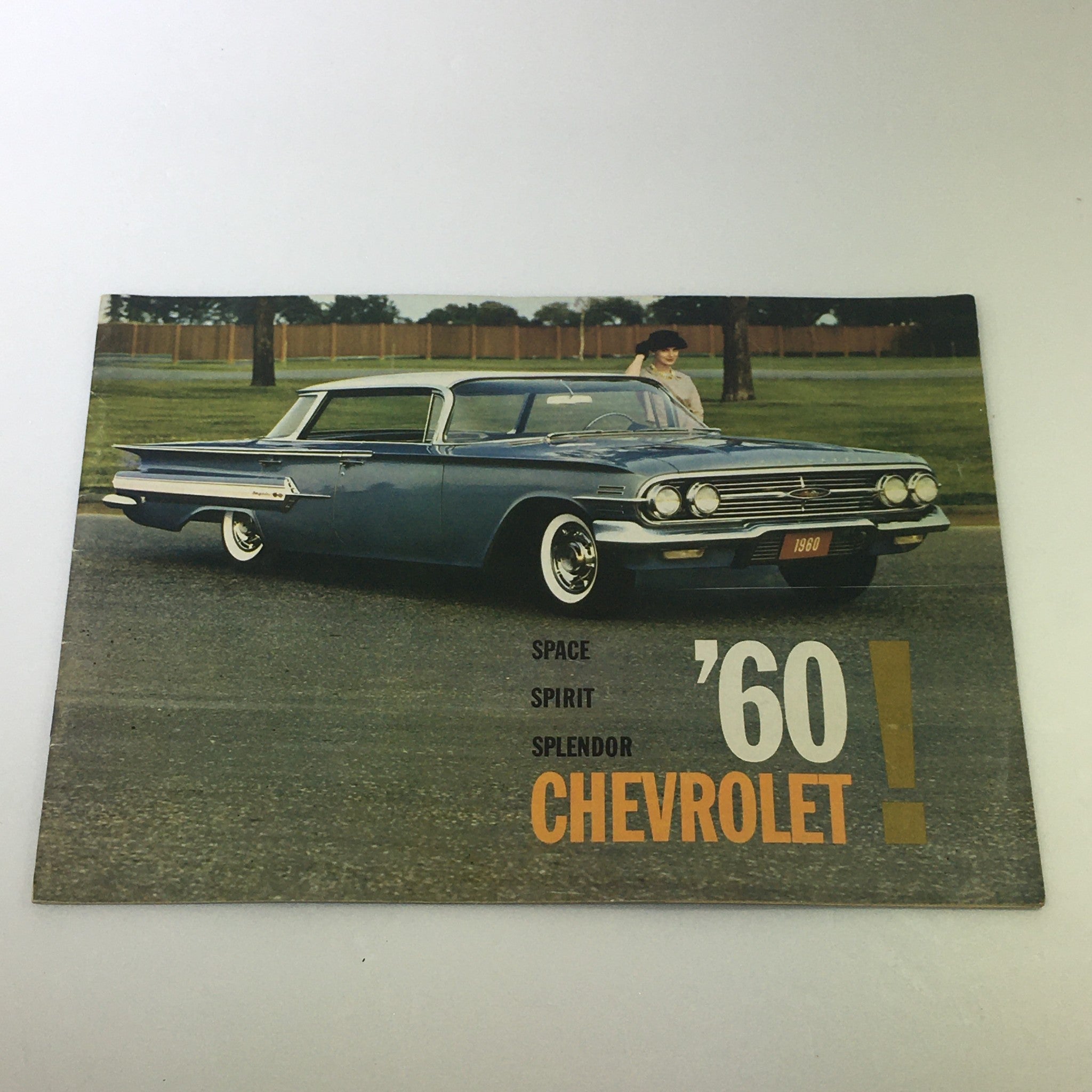 VTG 1960 Chevrolet Space Spirit Splendor Car Auto Brochure Catalog