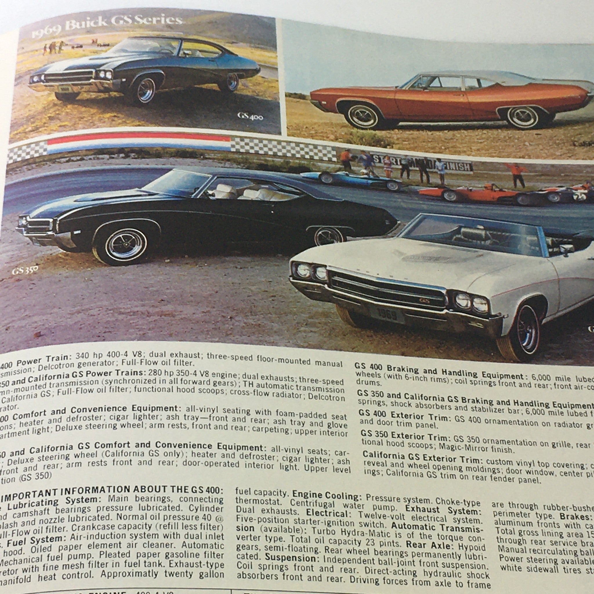 VTG 1969 Buick Riviera GS Electra Custom Sport Coupe Car Auto Brochure Catalog