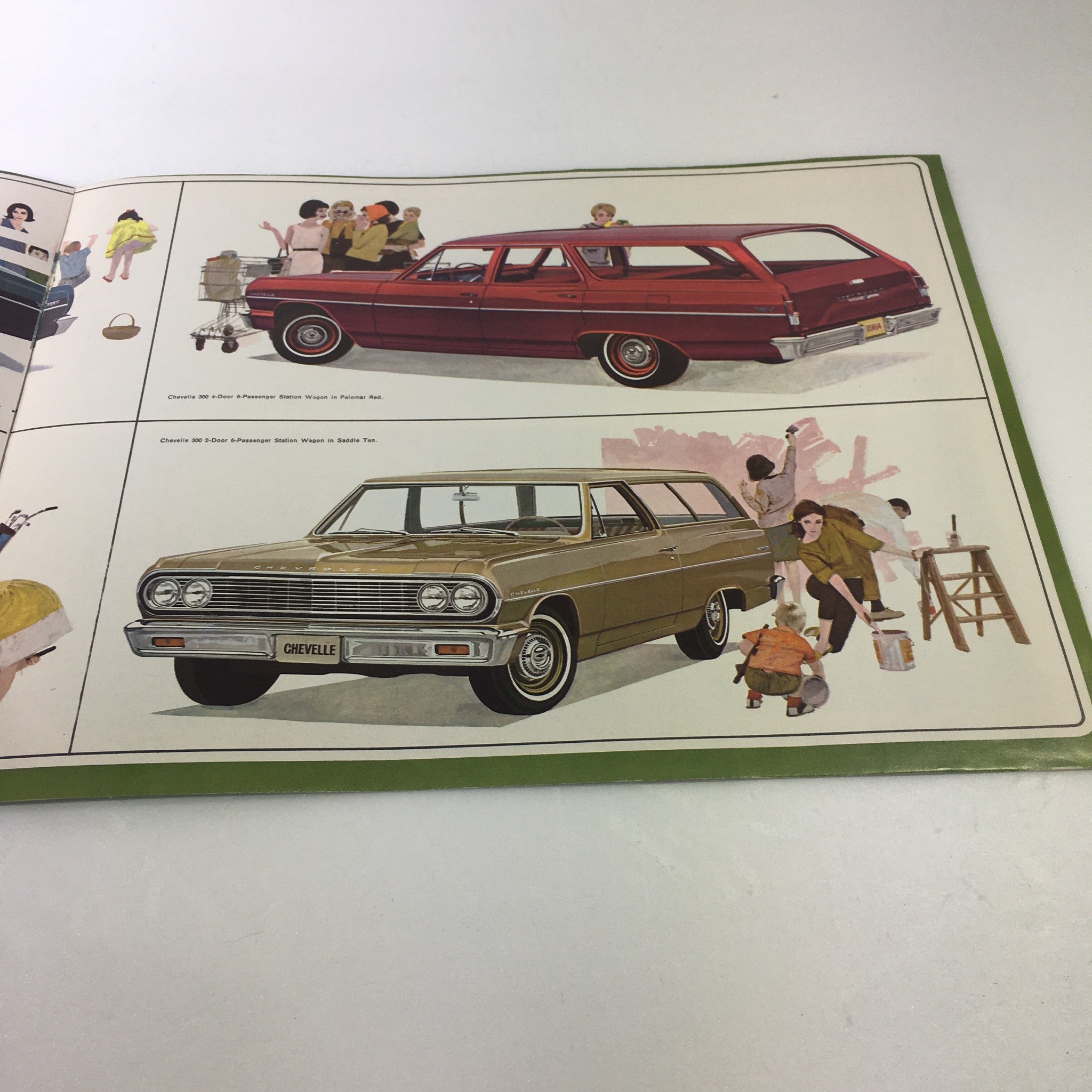 VTG 1963 Chevrolet Chevelle 300 Station Wagon Car Auto Brochure Catalog