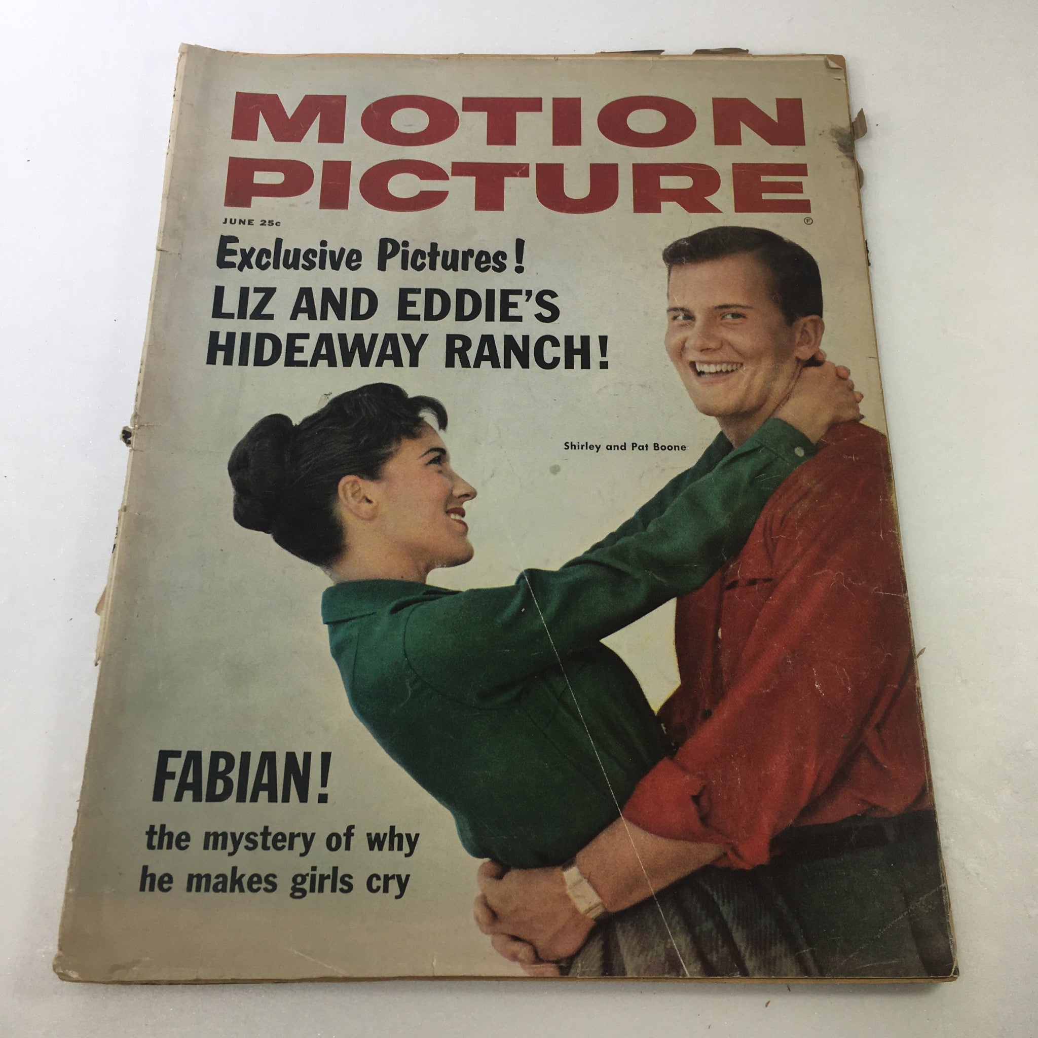 VTG Motion Picture Magazine June 1959 - Shirley Boone and Pat Boone