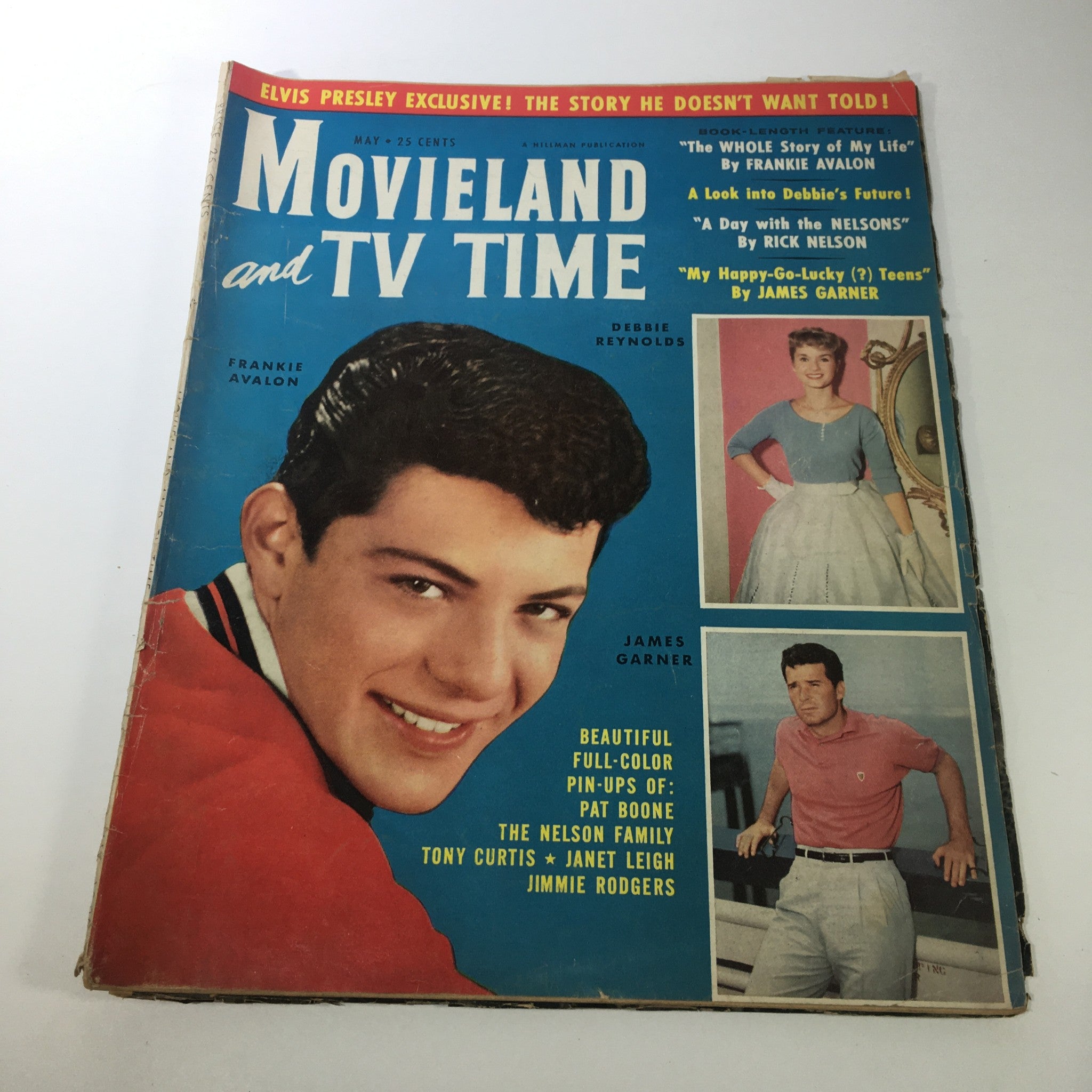 VTG Movie Land & TV Time Magazine May 1959 - Frankie Avalon / Debbie Reynolds