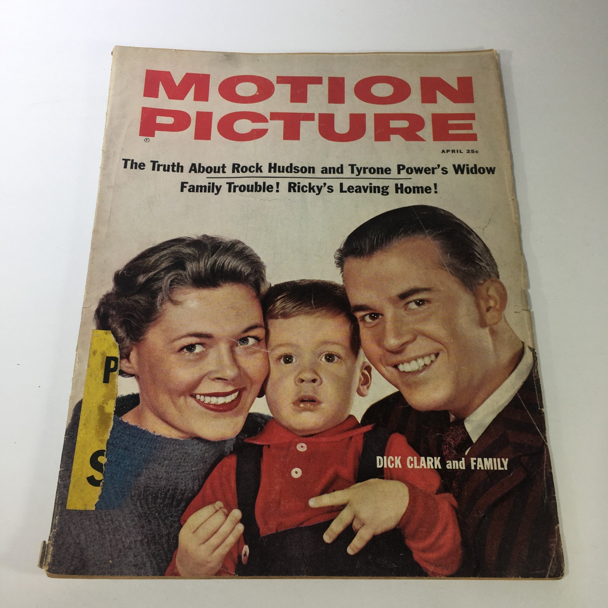 VTG Motion Picture Magazine April 1959 - Dick Clark and Family / Rock Hudson