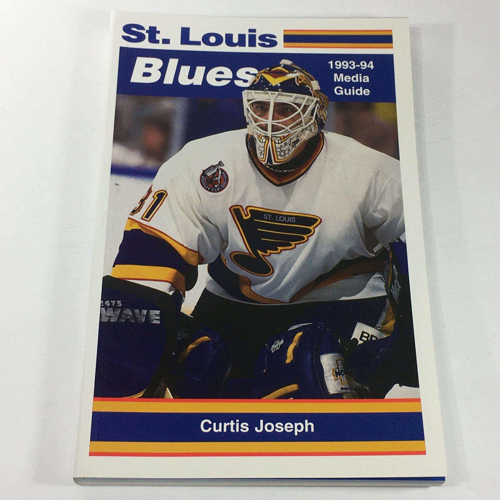 VTG NHL Official Media Guide 1993-1994 - St. Louis Blues / Curtis Joseph