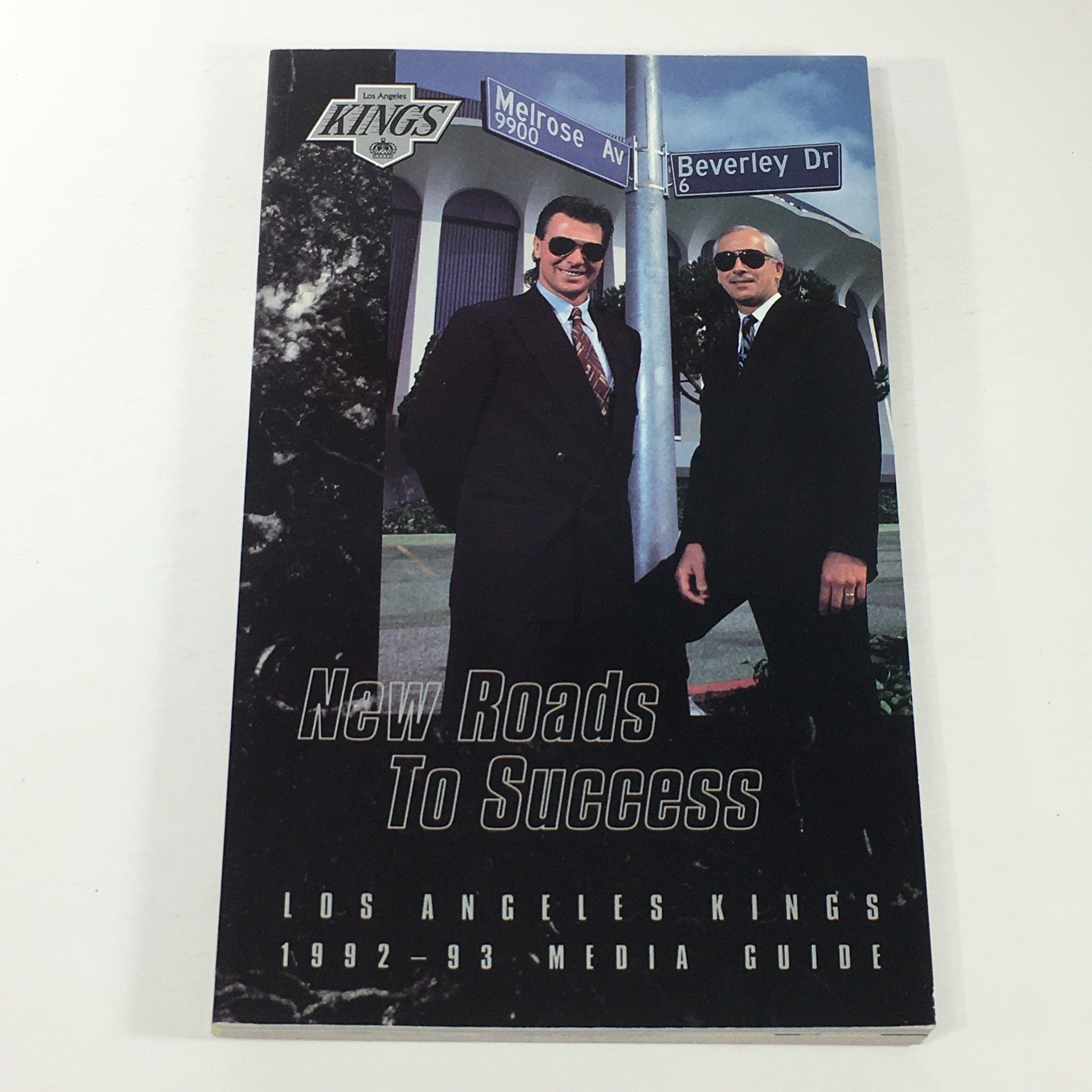 VTG NHL Official Media Guide 1992-1993 - Los Angeles Kings / Barry Melrose