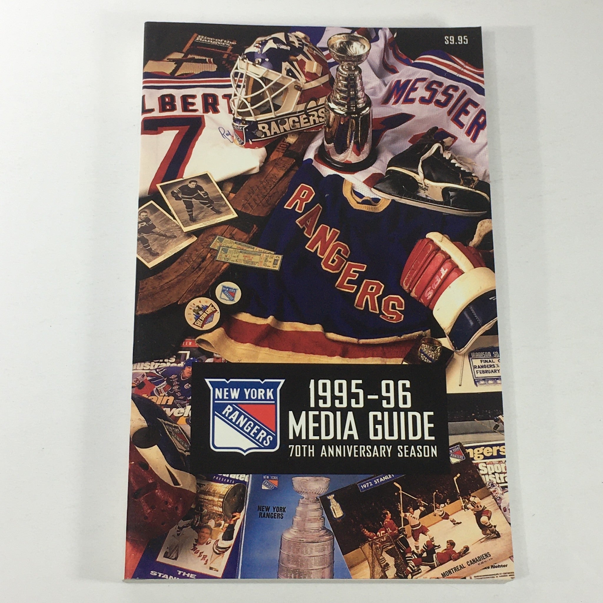 VTG NHL Official Media Guide 1995-1996 - New York Rangers / Memorabilia