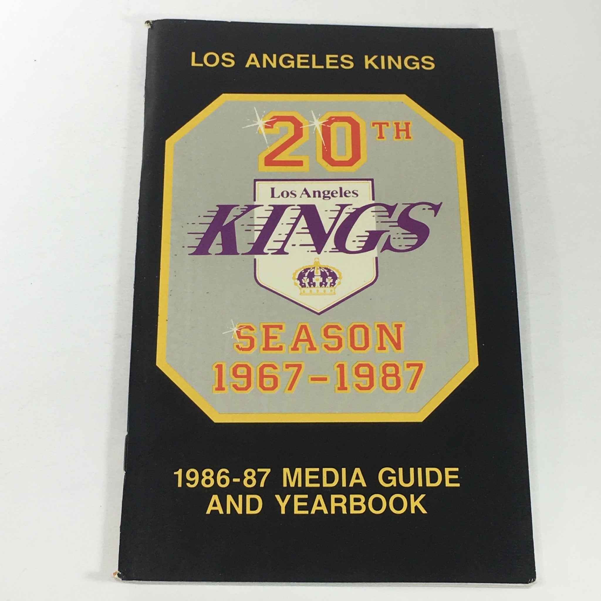 VTG NHL Official Media Guide & Yearbook 1986-1987 - Los Angeles Kings