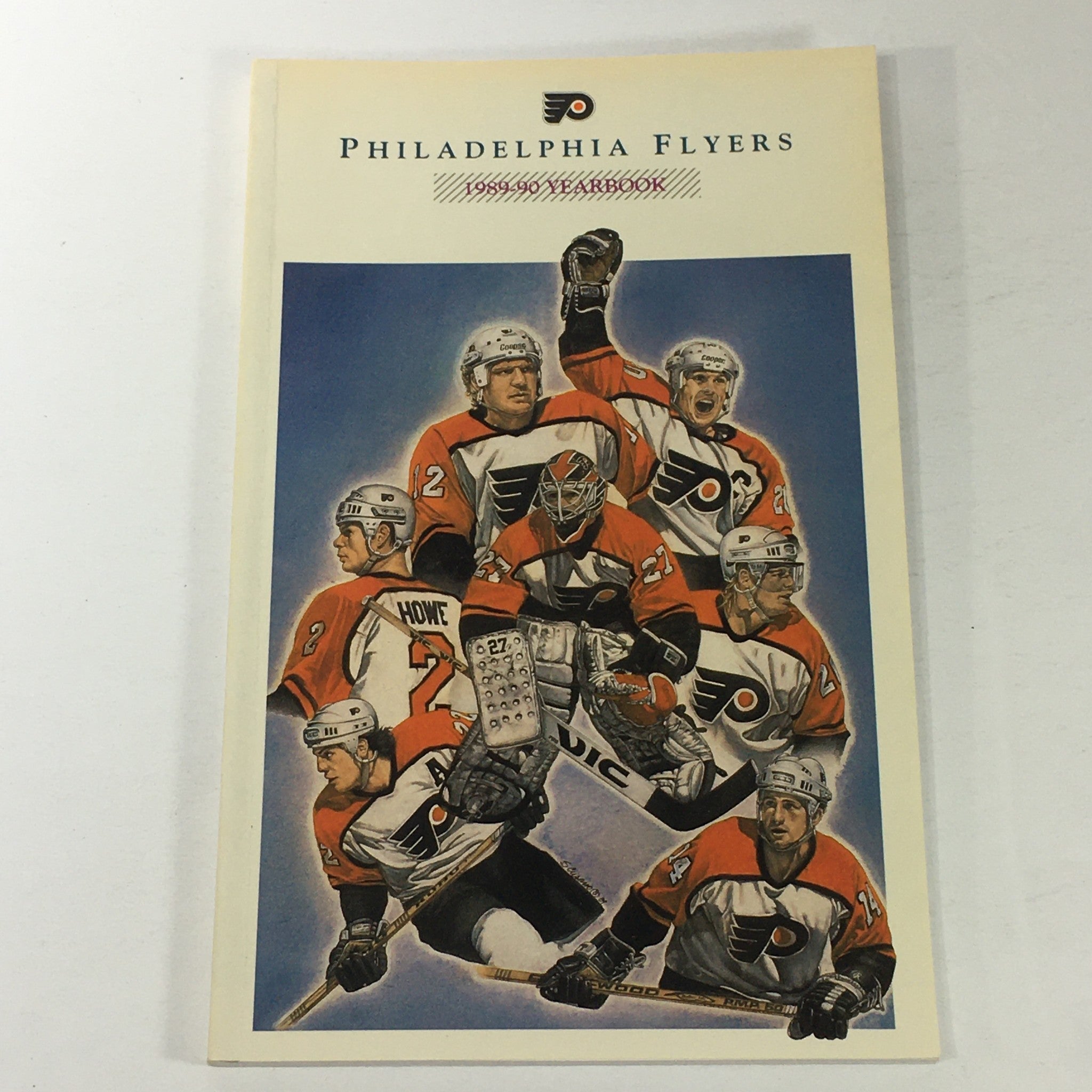 VTG NHL Official Yearbook 1989-1990 - Philadelphia Flyers / Tim Kerr
