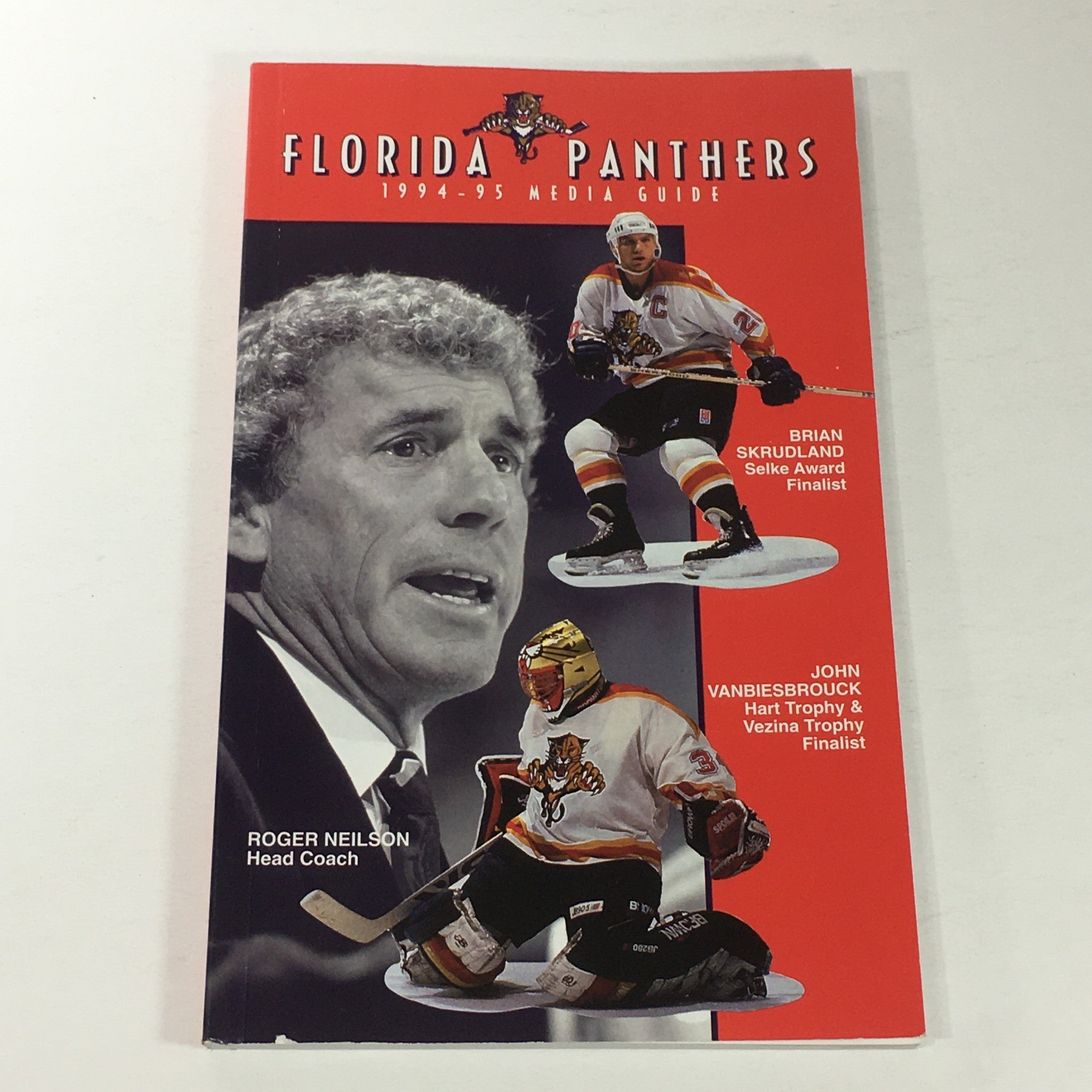 VTG NHL Official Media Guide 1994-1995 - Florida Panthers / Roger Neilson