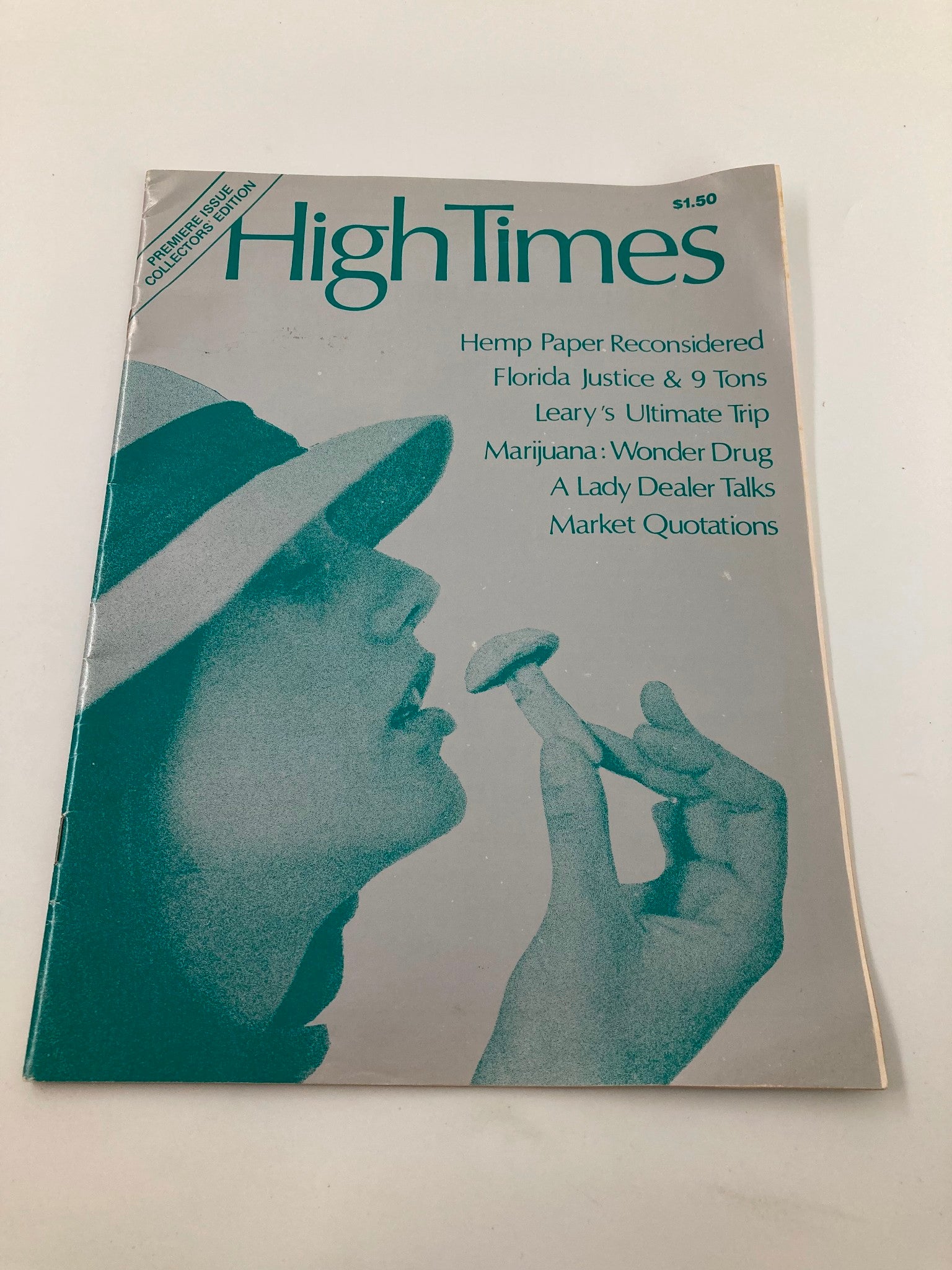 VTG High Times Magazine Summer 1974 Vol 1 #1 A Lady Dealer Talks No Label