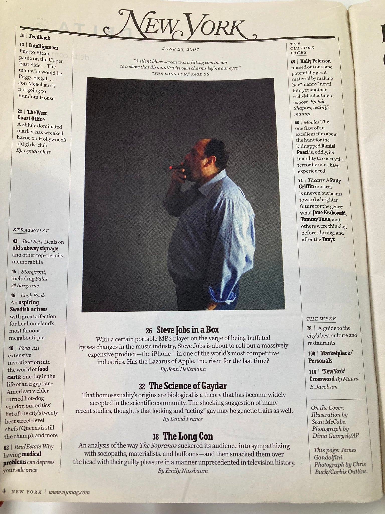 New York Magazine June 25 2007 The Mighty Steve Jobs Due For A Fall?