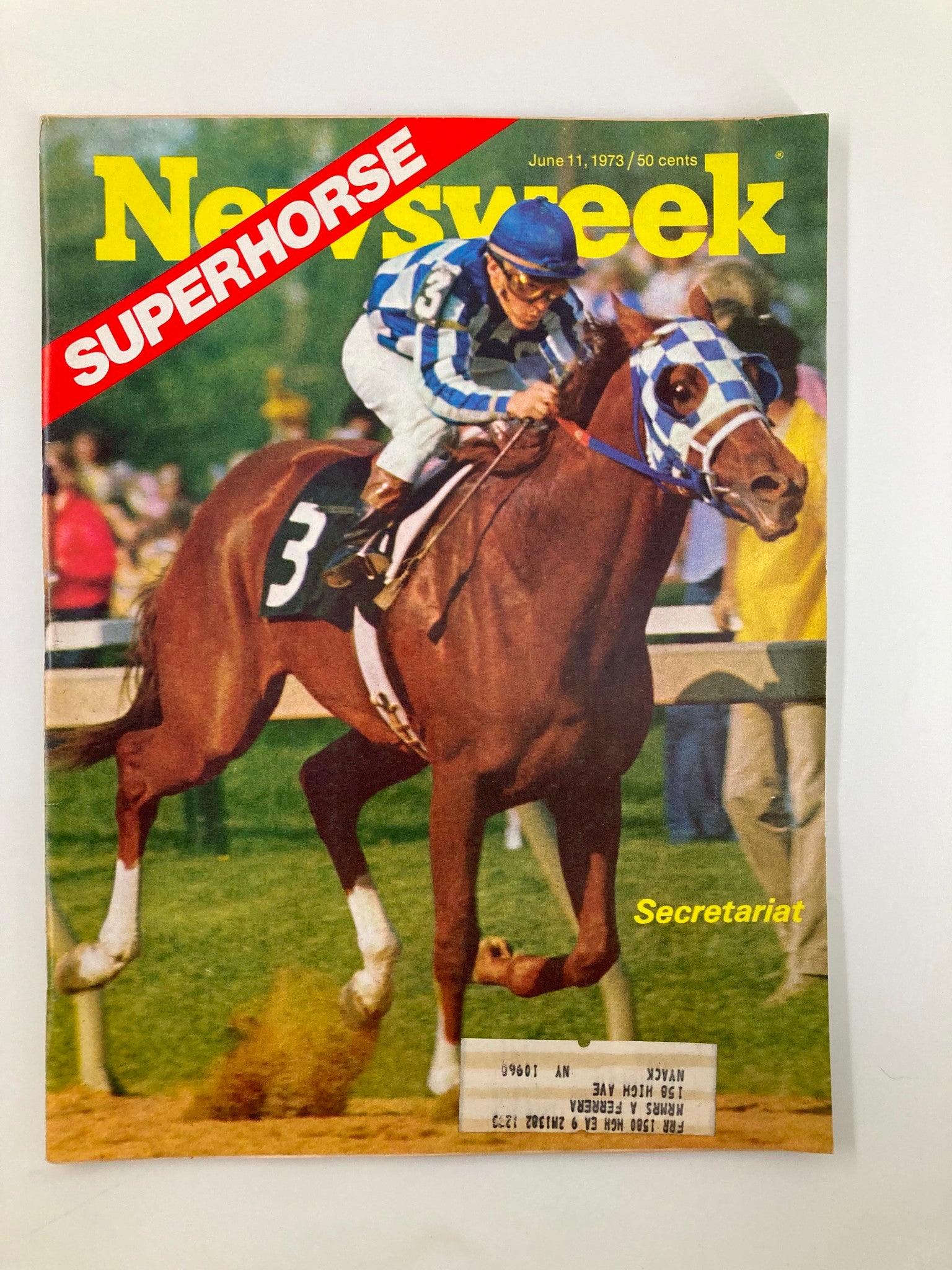 VTG Newsweek Magazine June 11 1973 Superhorse Named Secretariat