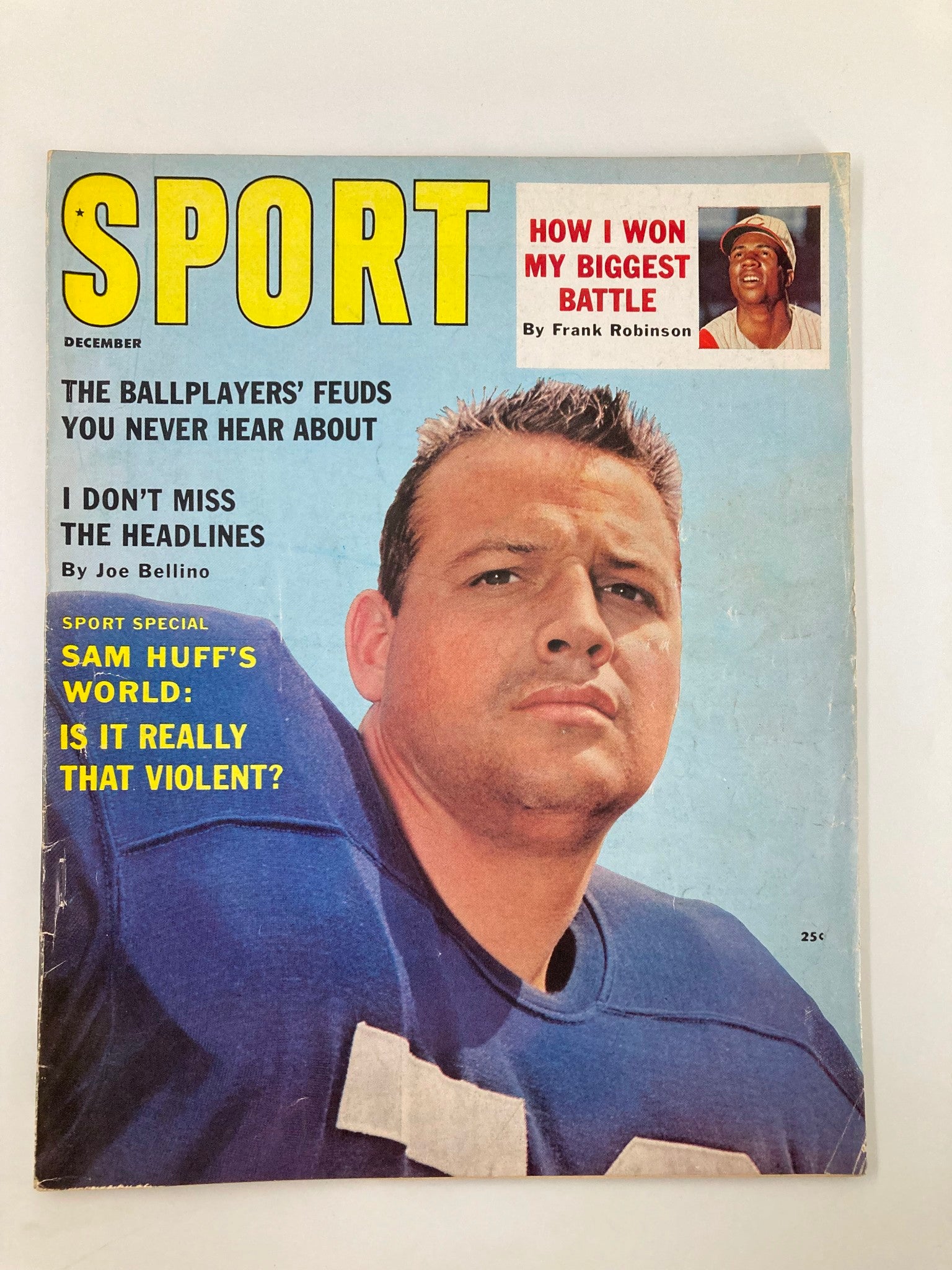 VTG Sport Magazine December 1961 Sam Huff's World, Is It Violent? No Label