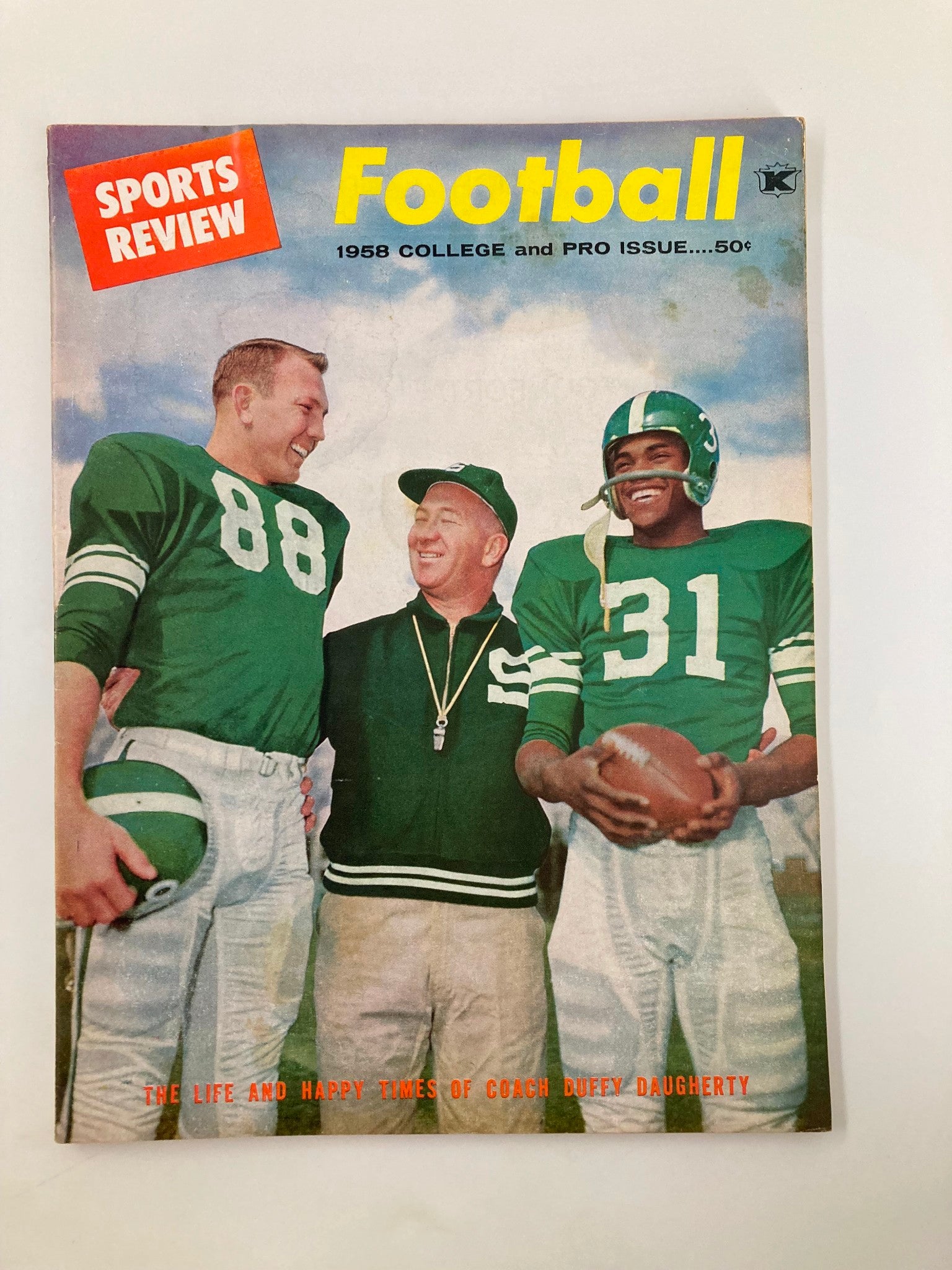 VTG Sports Review Football 1958 Happy Times of Coach Duffy Daugherty No Label