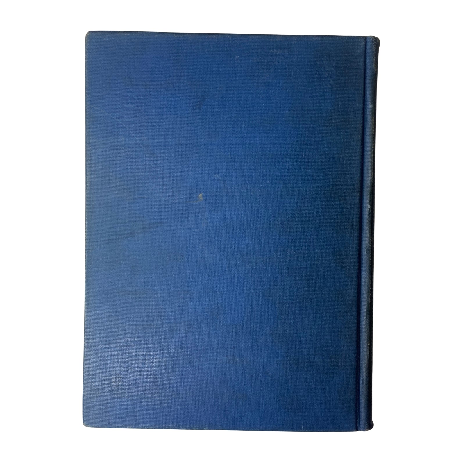 Back cover of the library bound volume of Time Magazine, showcasing a blue hardcover, representing the archival collection of issues from July 5 to September 27, 1937.