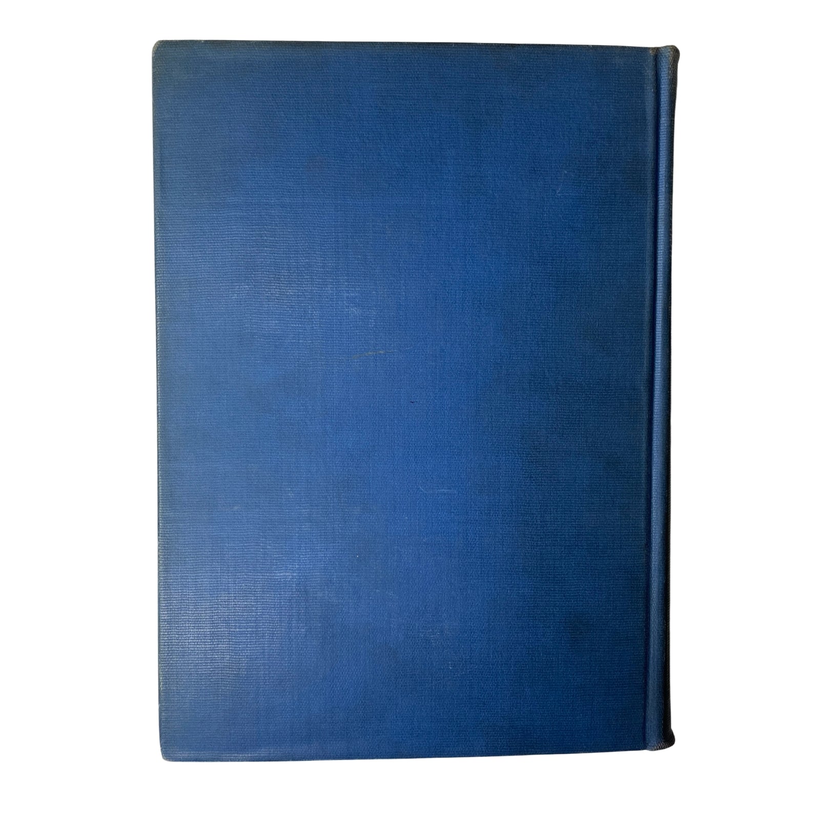 Front cover of the Time Magazine Albert Einstein 1938 Reza Shah Pahlavi April-June Bound Volume, showcasing a vintage library edition with a blue hardcover.