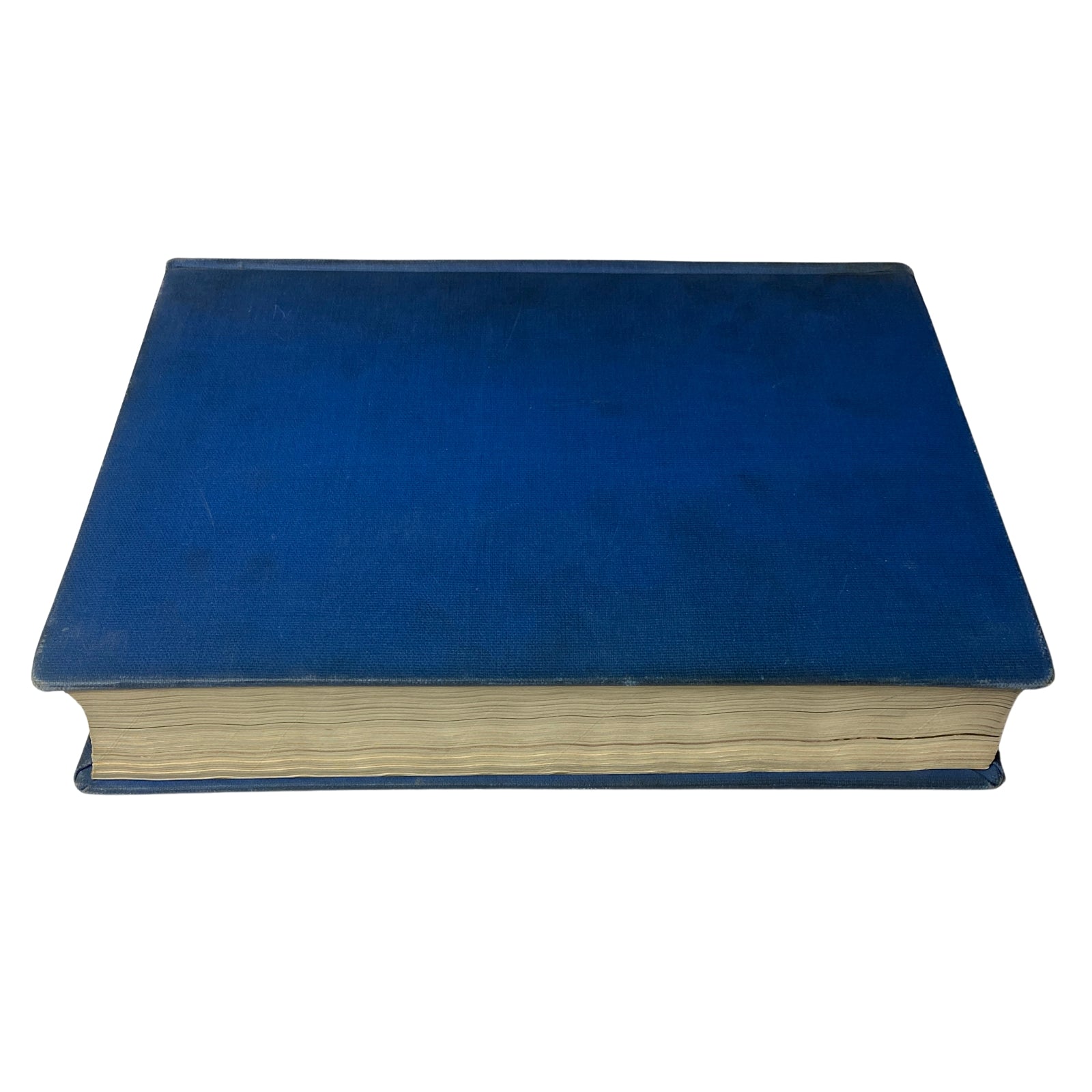 Illustration of the bottom view of the Time Magazine Library Bound volume, July 1 to September 30, 1935, highlighting the solid construction and archival value.