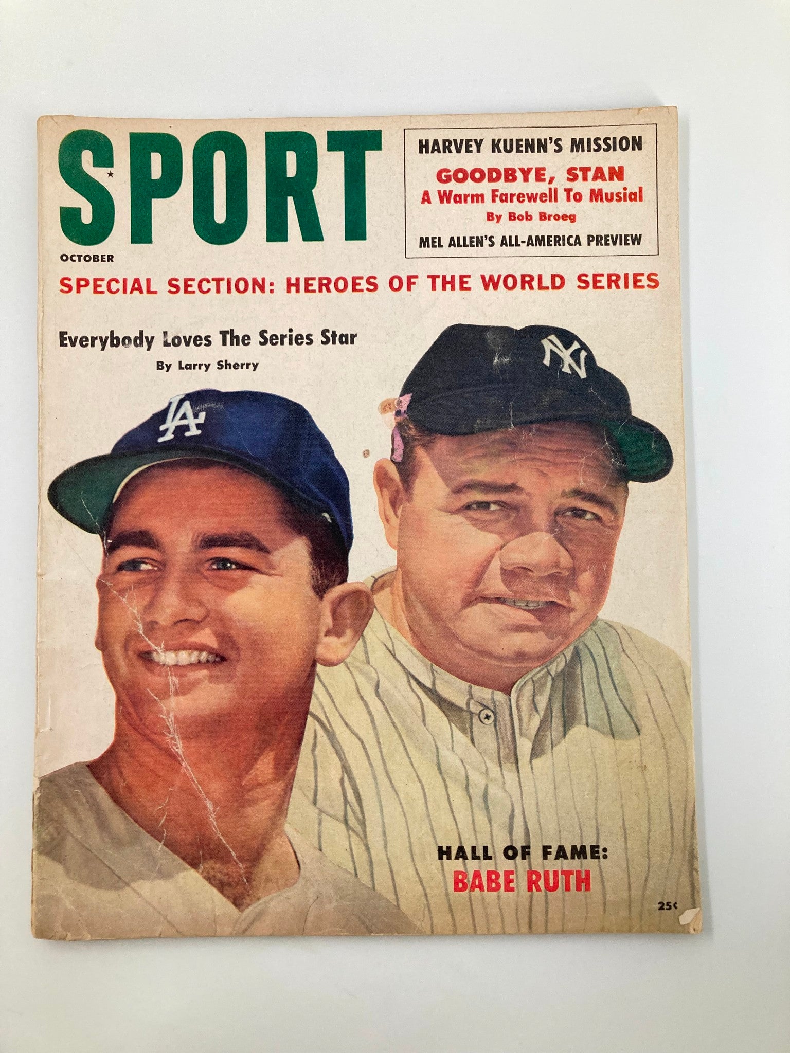 VTG Sport Magazine October 1960 David Sutton and Griffith Foxley No Label