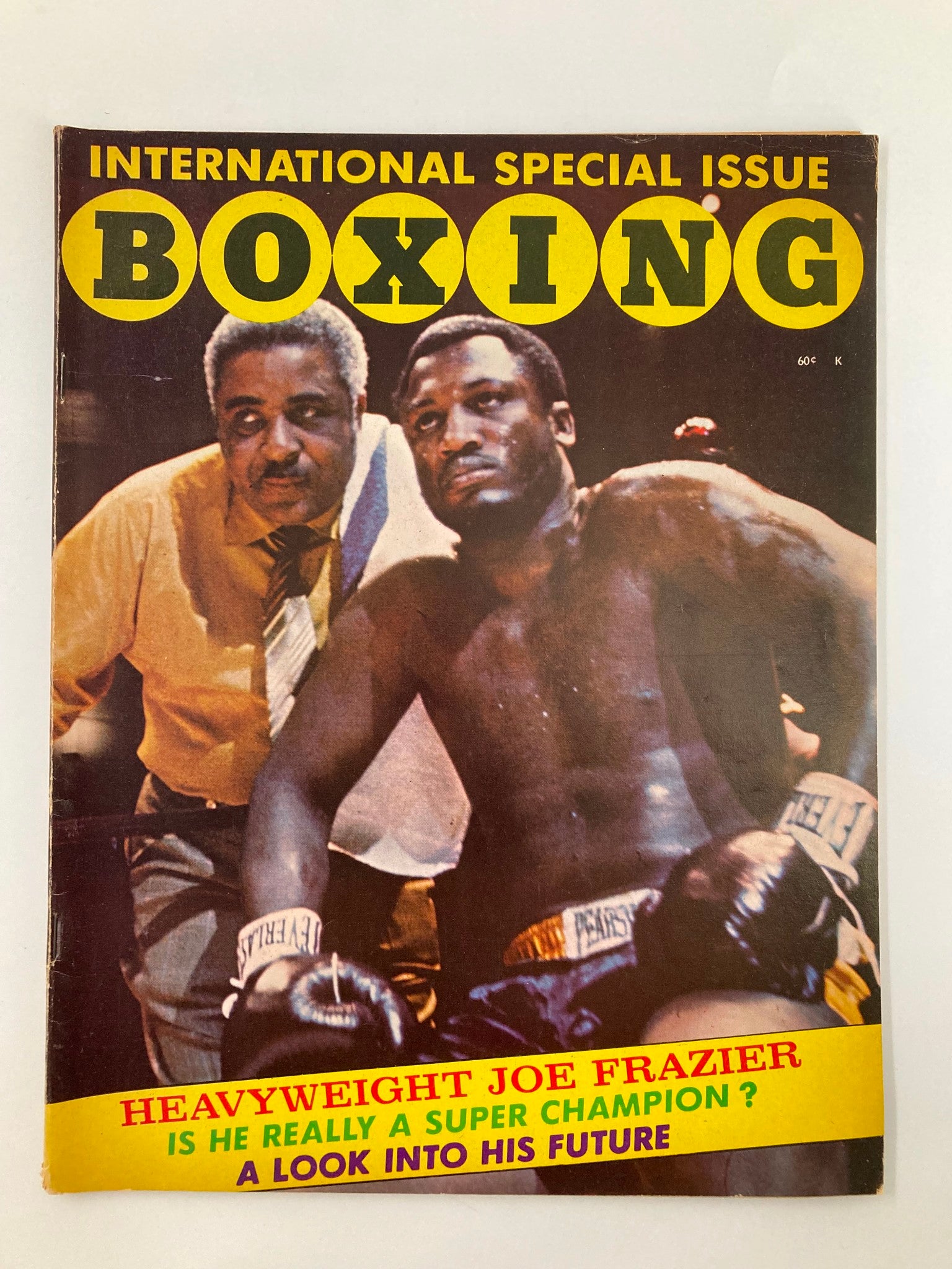 VTG International Boxing Special 1970 Heavyweight Joe Frazier No Label