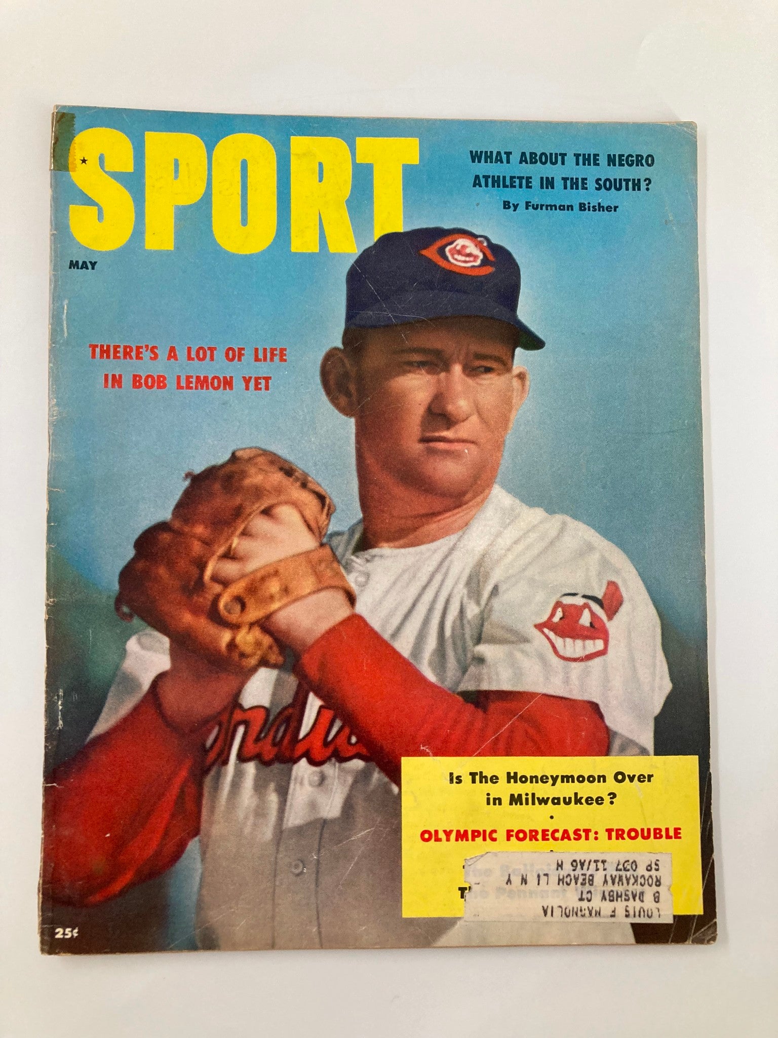 VTG Sport Magazine May 1956 Bob Lemon and The Larry MacPhail Story Part II