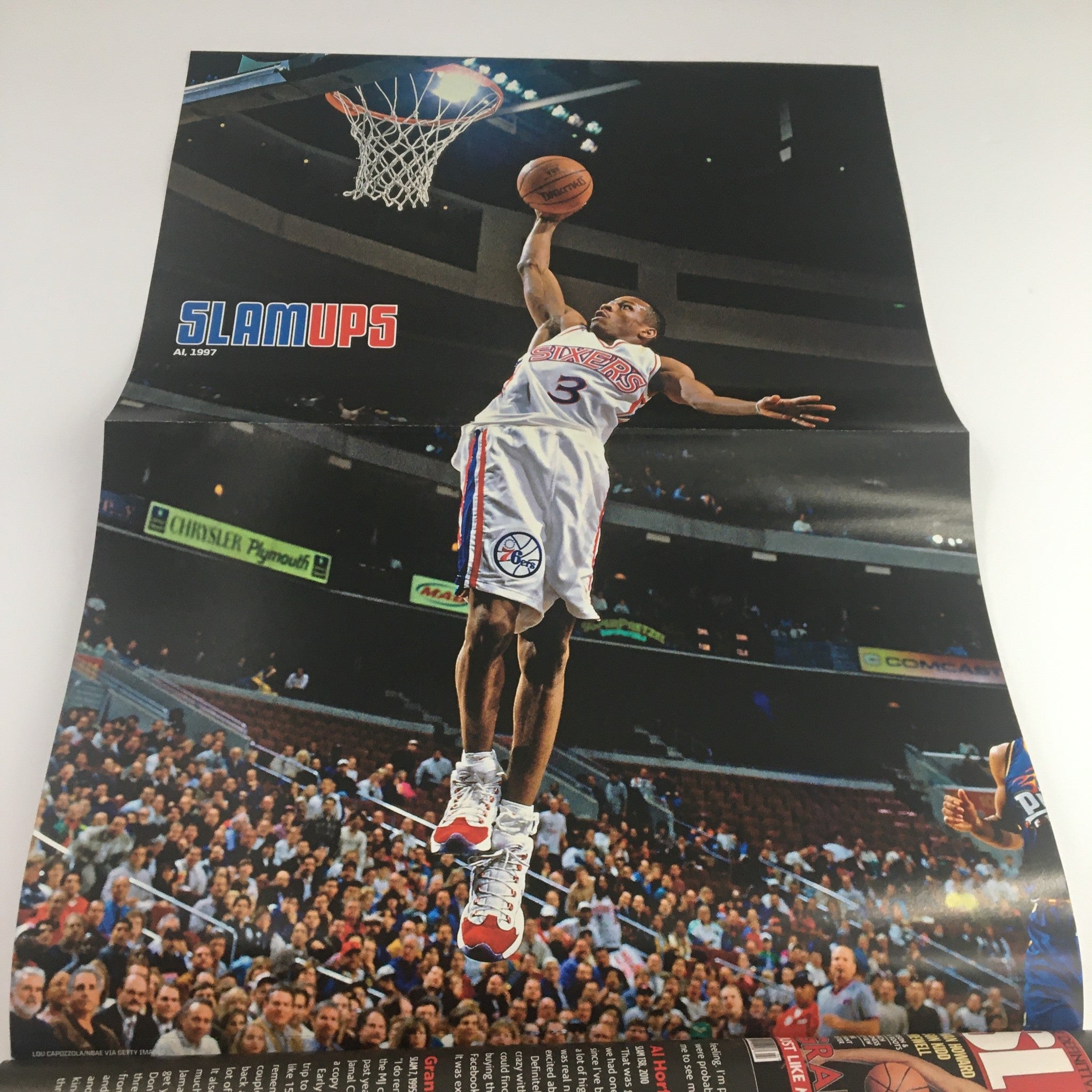 Slam Magazine August 2013 Kobe Bryant, Allen Iverson, Michael Jordan, w Poster