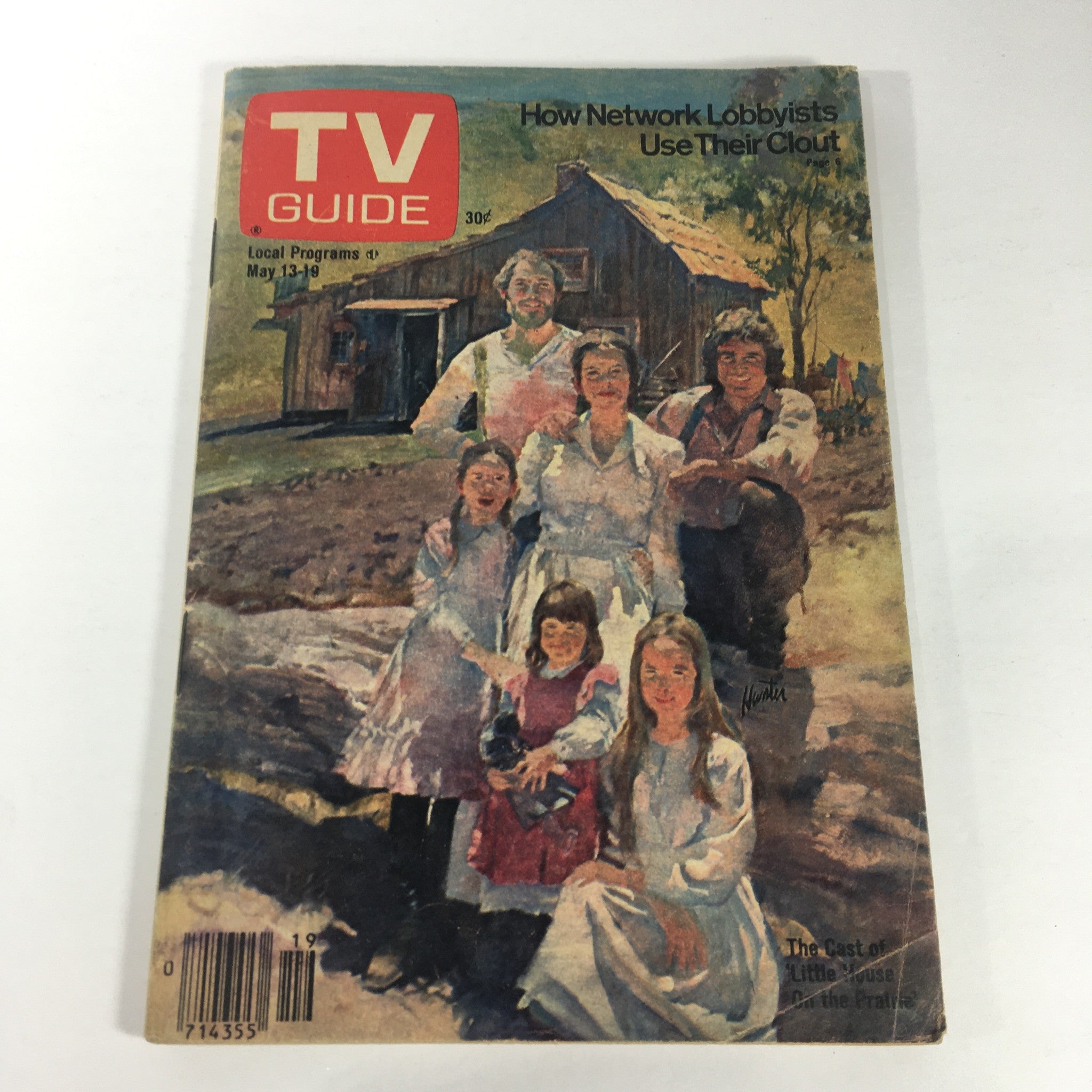 VTG TV Guide Magazines May 13-19 1978 - The Cast of Little House on the Prairie