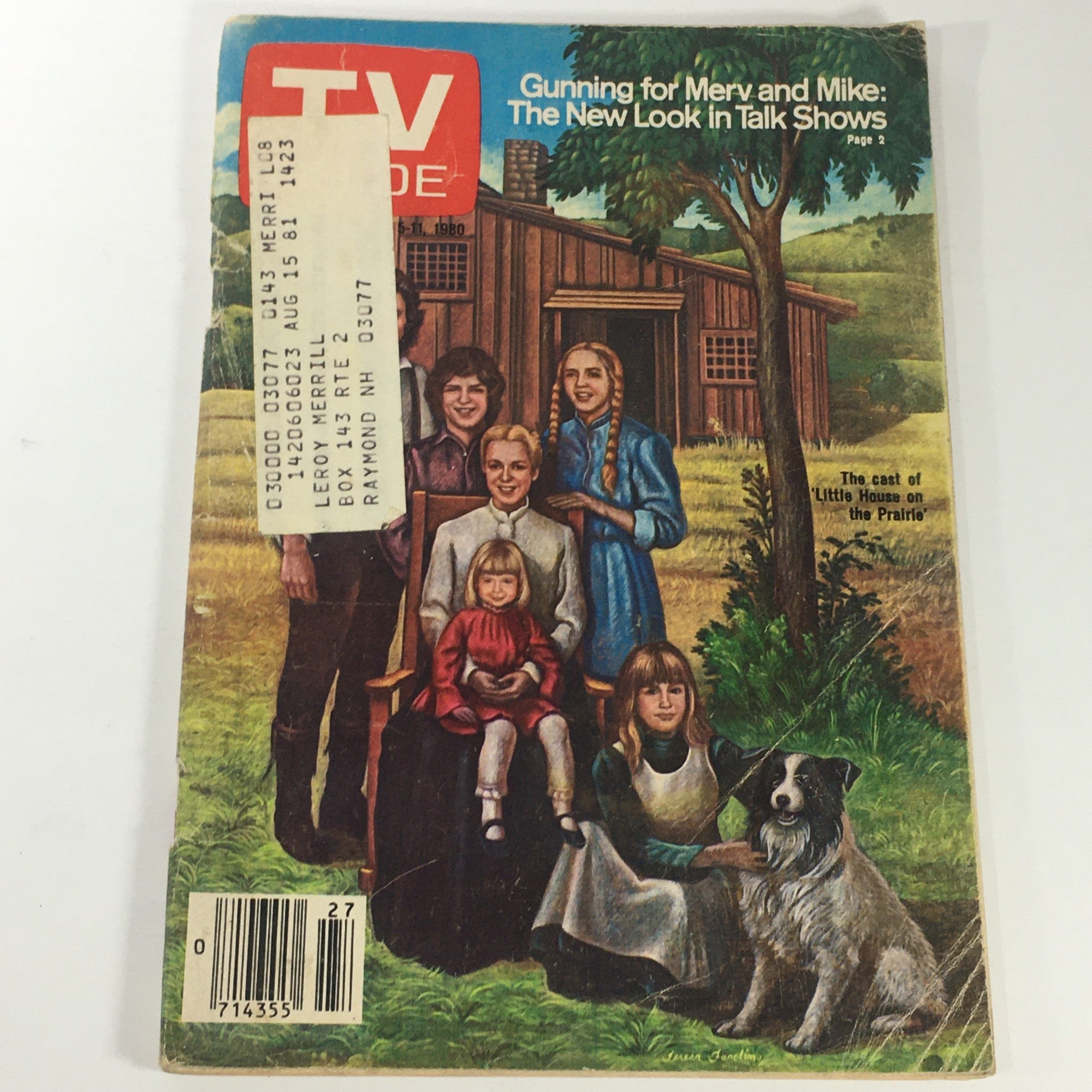 VTG TV Guide Magazines July 5 1980 Vol. 28 #27 - Little House on the Prairie