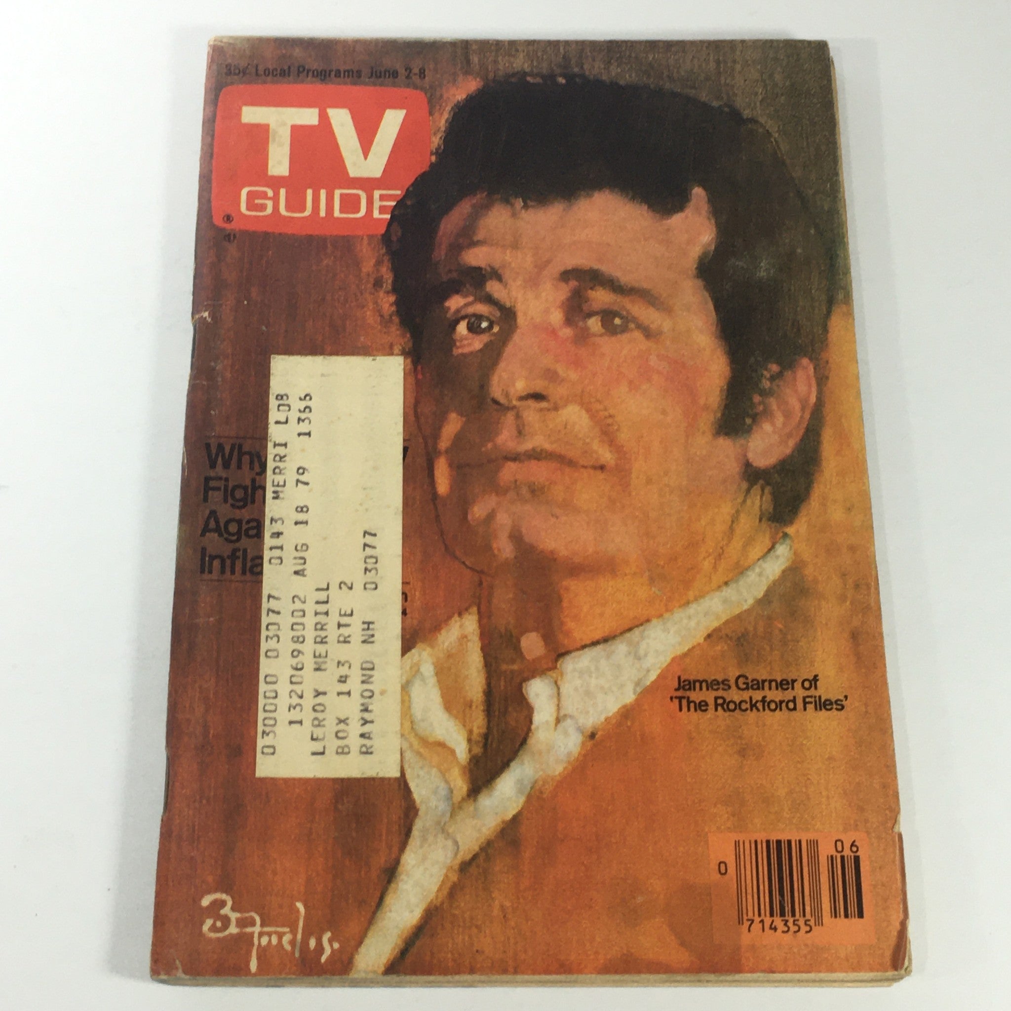 VTG TV Guide Magazines June 2-8 1979 Vol 27 #22 - James Garner / John Baker