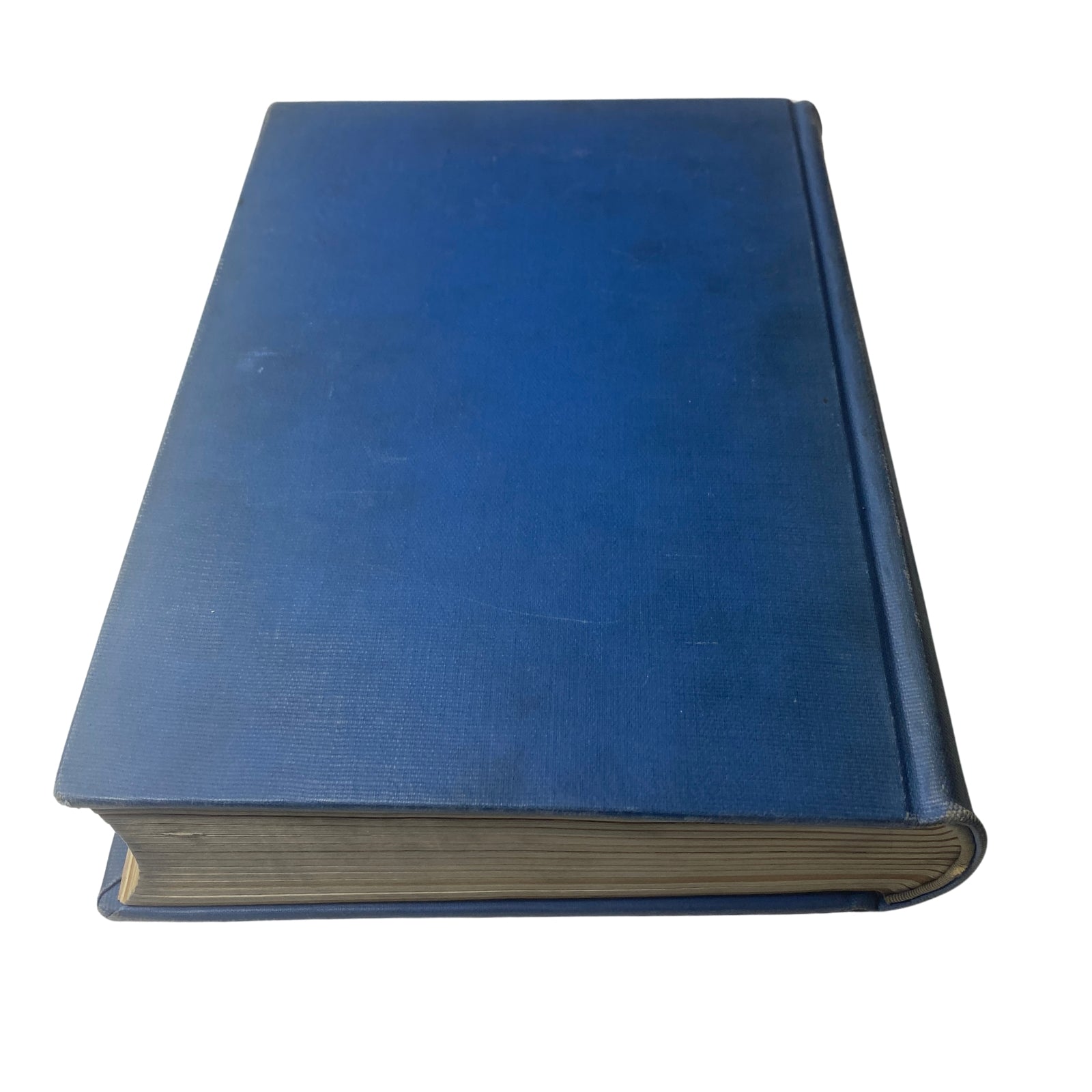 Side view of a library bound volume of Time Magazine, part of the Time Magazine Library Bound April-June 26, 1939 collection.