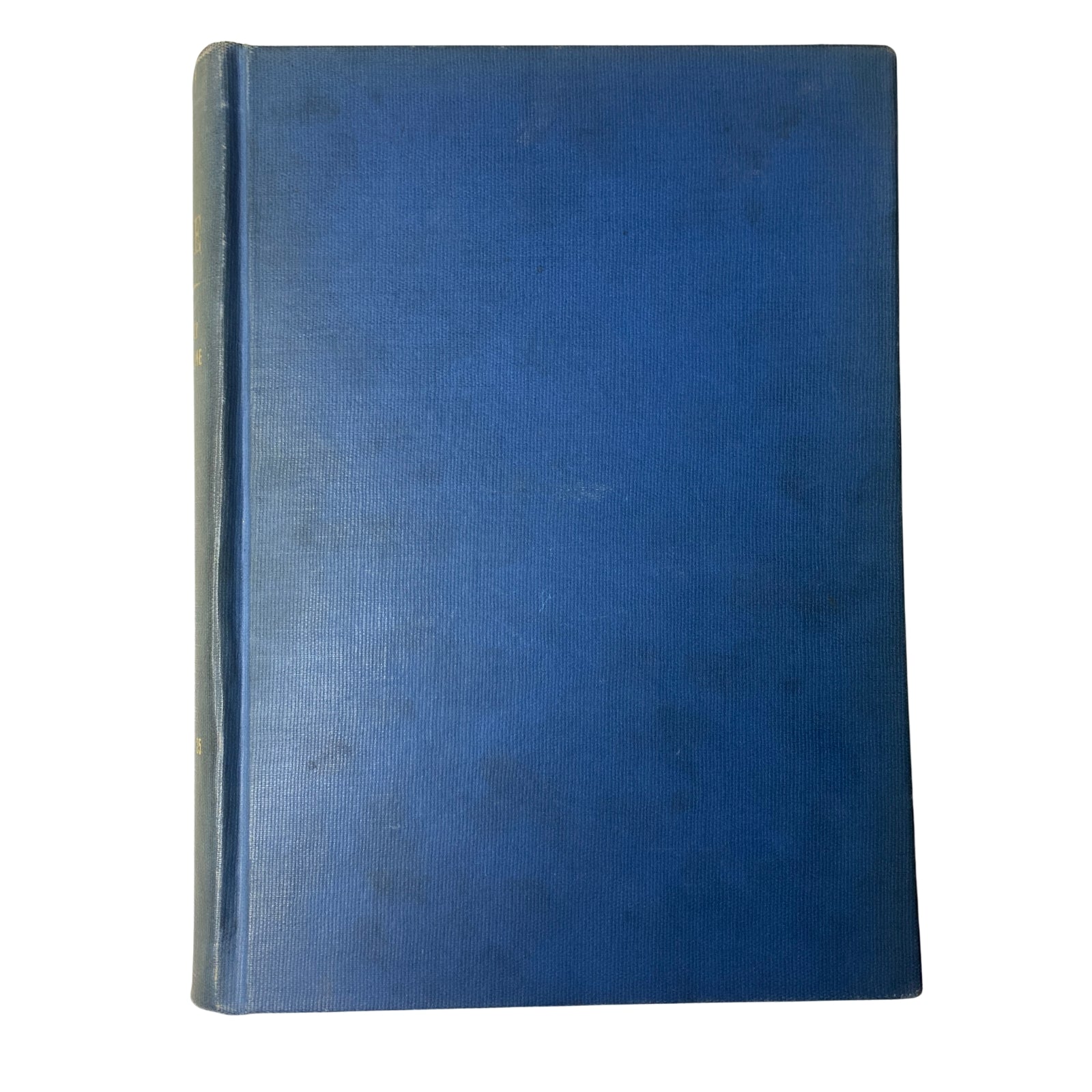 Cover of Time Magazine Library Bound edition from January to March 1940, featuring a solid blue design. Title reads 'Time Magazine - Man of the Year'.