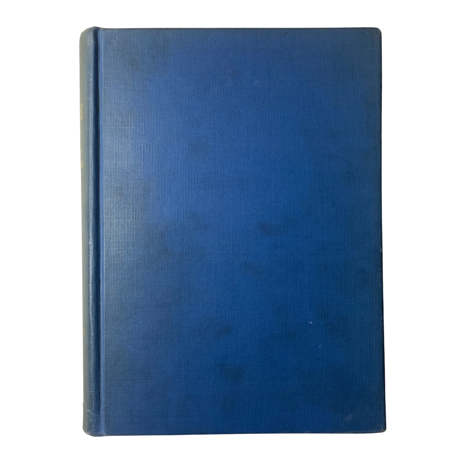 Back cover of the Time Magazine Library Bound July 1, 1940 - September 30, 1940. The blue hardcover showcases the well-preserved spine, indicating the edition's library quality for historical collectors.