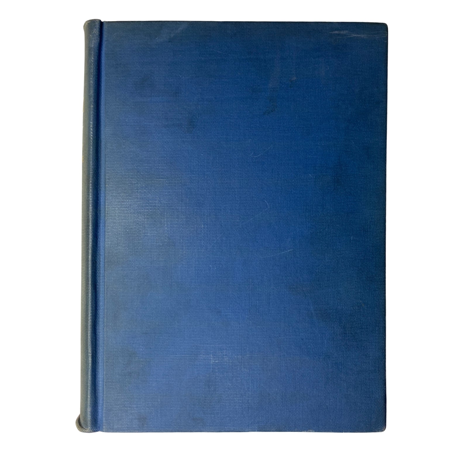 Library bound edition of Time Magazine, featuring a blue cover without graphics, ideal for collectors of historical publications.