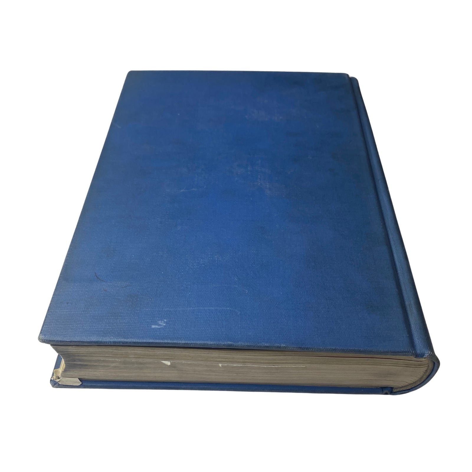 Side view of the Library Bound volume of Time Magazine, containing issues from July 3, 1938 to September 26, 1938.