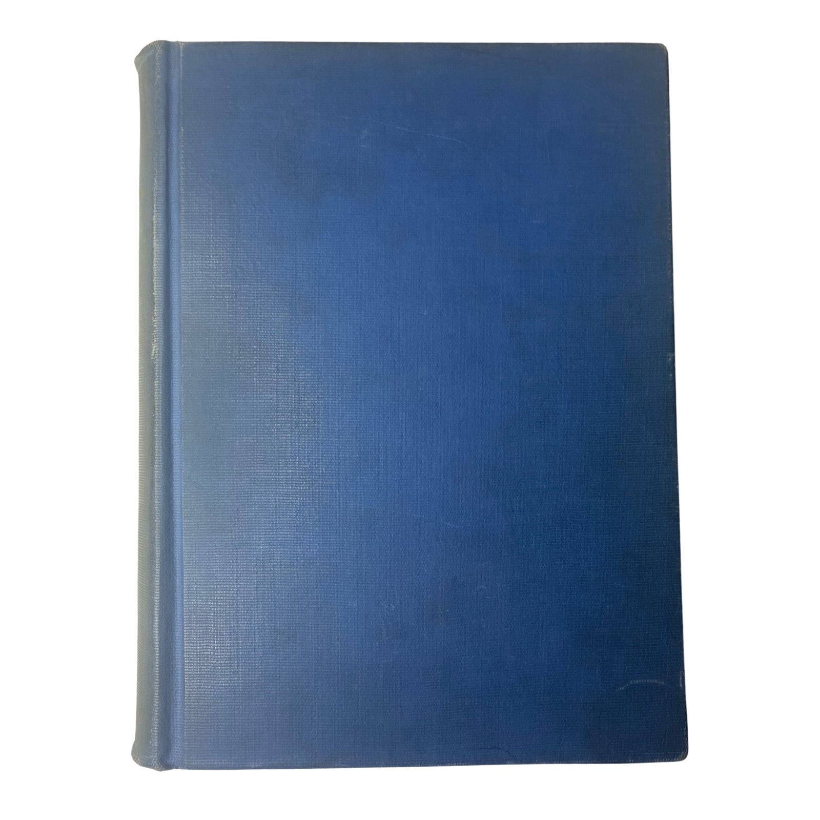 Back cover of the Time Magazine Library Bound volume containing issues from April to June 1939, showcasing a solid blue binding, emphasizing the archival quality of this historical collection.