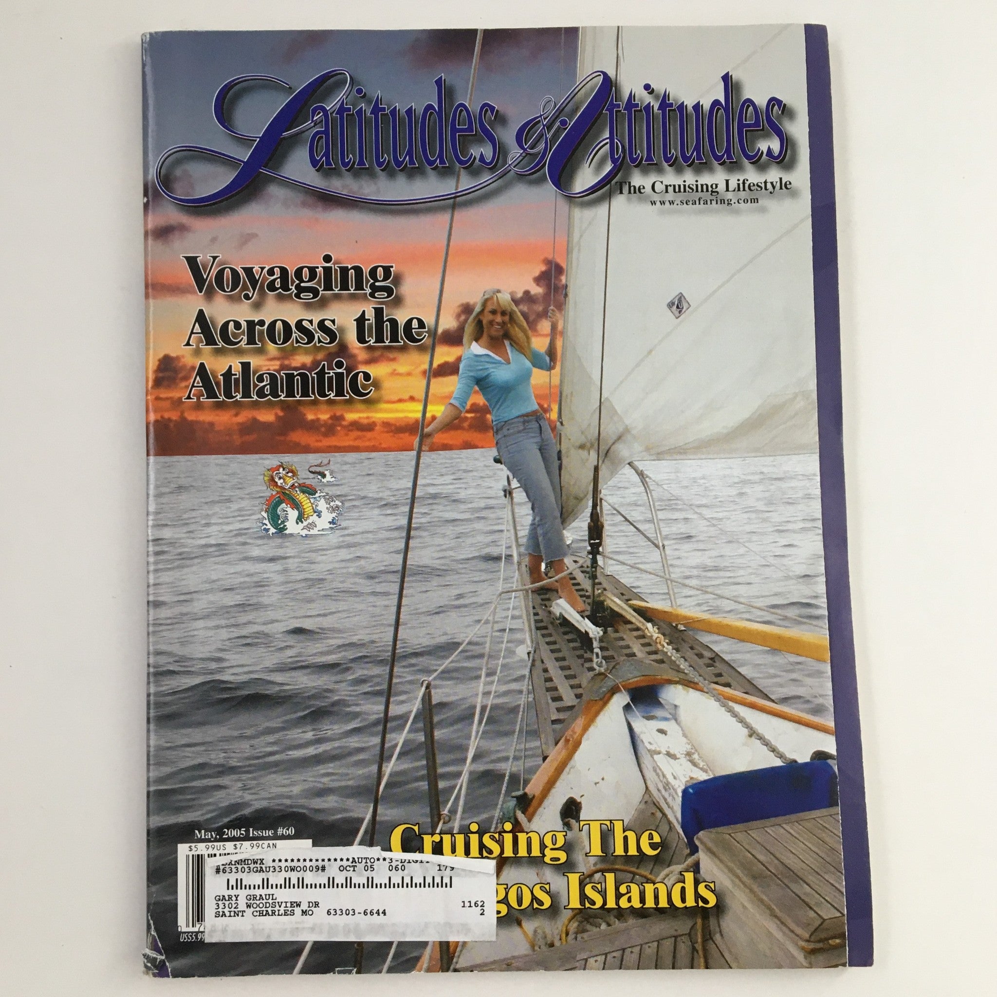 Latitudes & Attitudes Magazine May 2005 #60 Voyaging Across the Atlantic