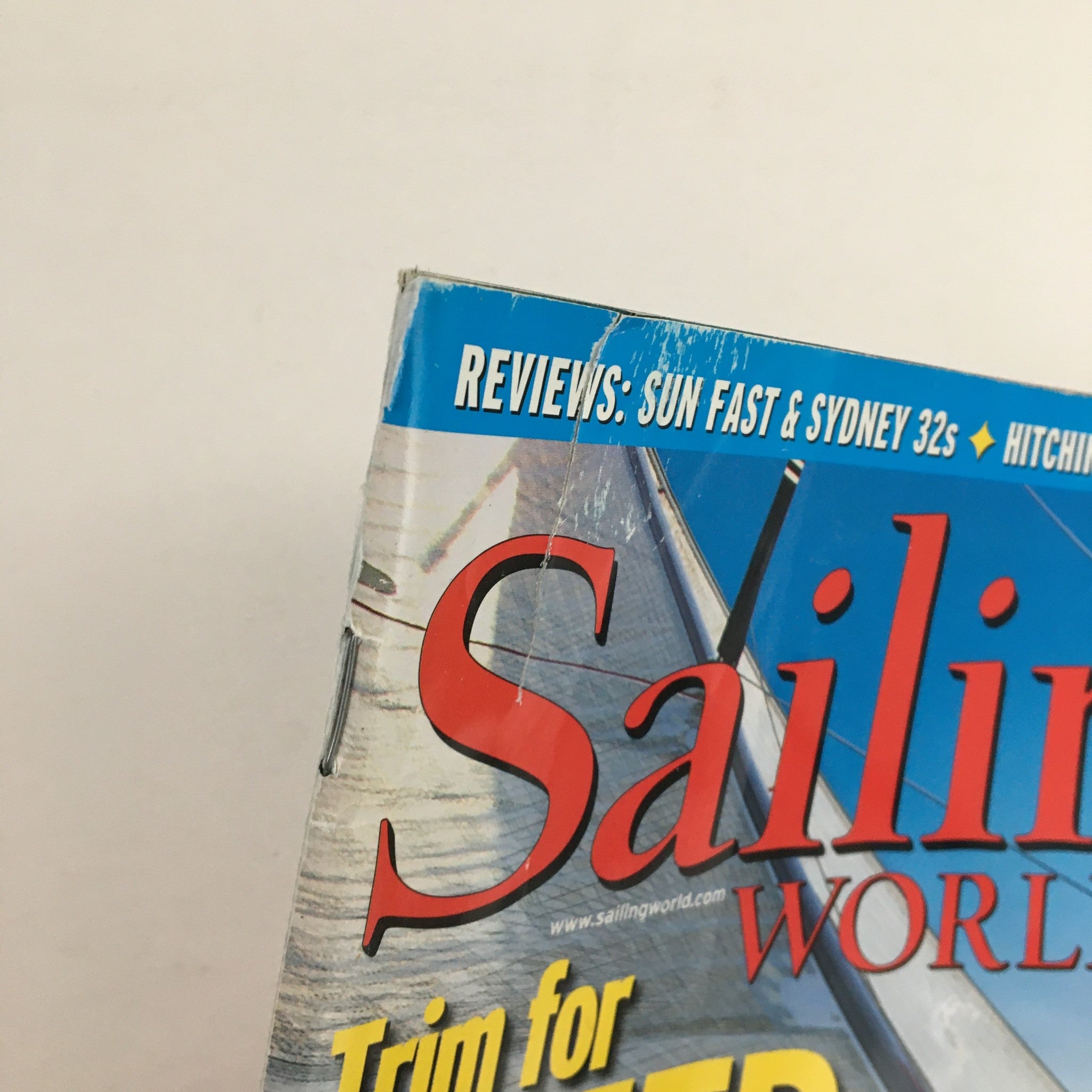 Sailing World Magazine May 2003 Trim for Speed & Your Post-Cup Upgrade