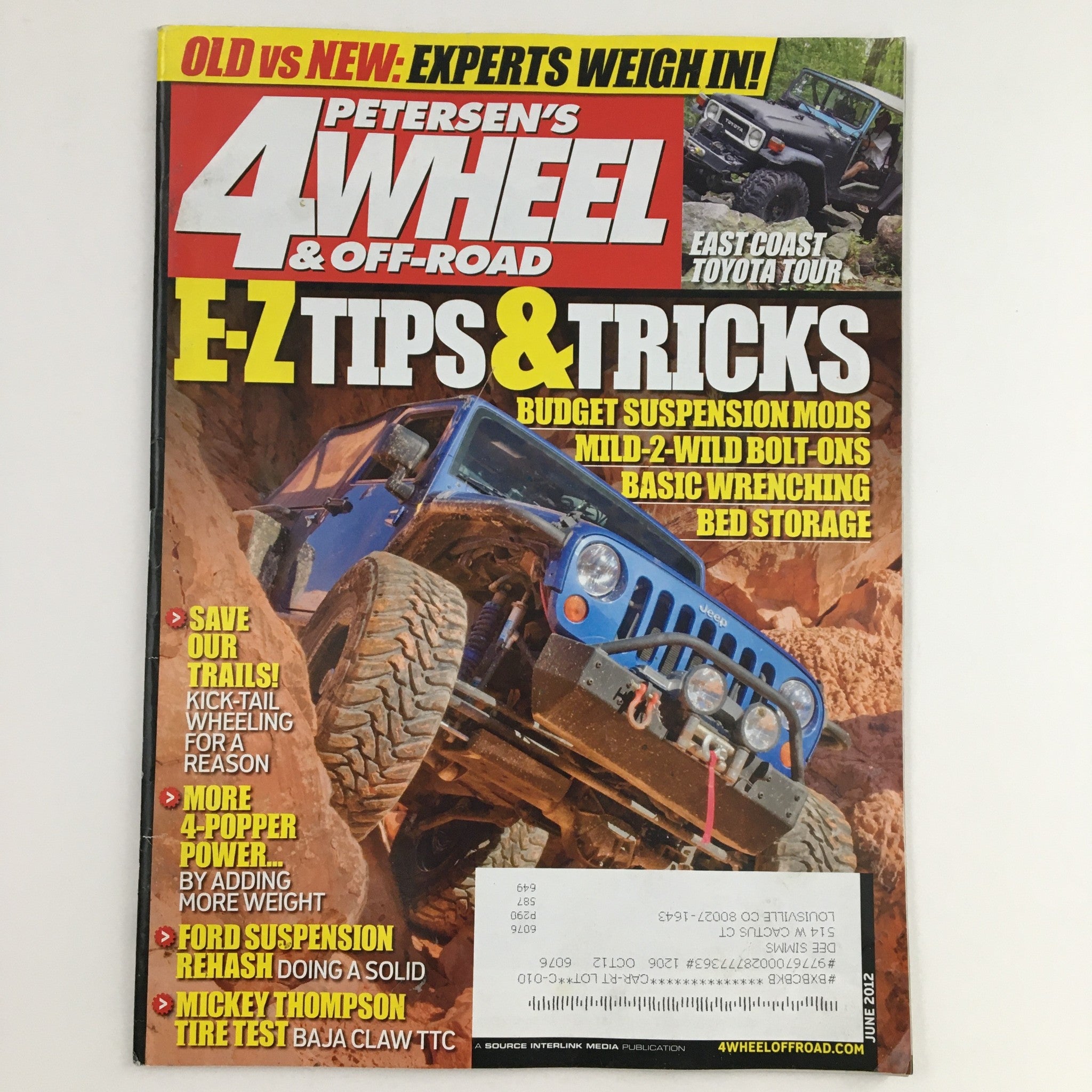 Petersen's 4 Wheel & Off-Road Magazine June 2012 Tips & Tricks Budget Suspension