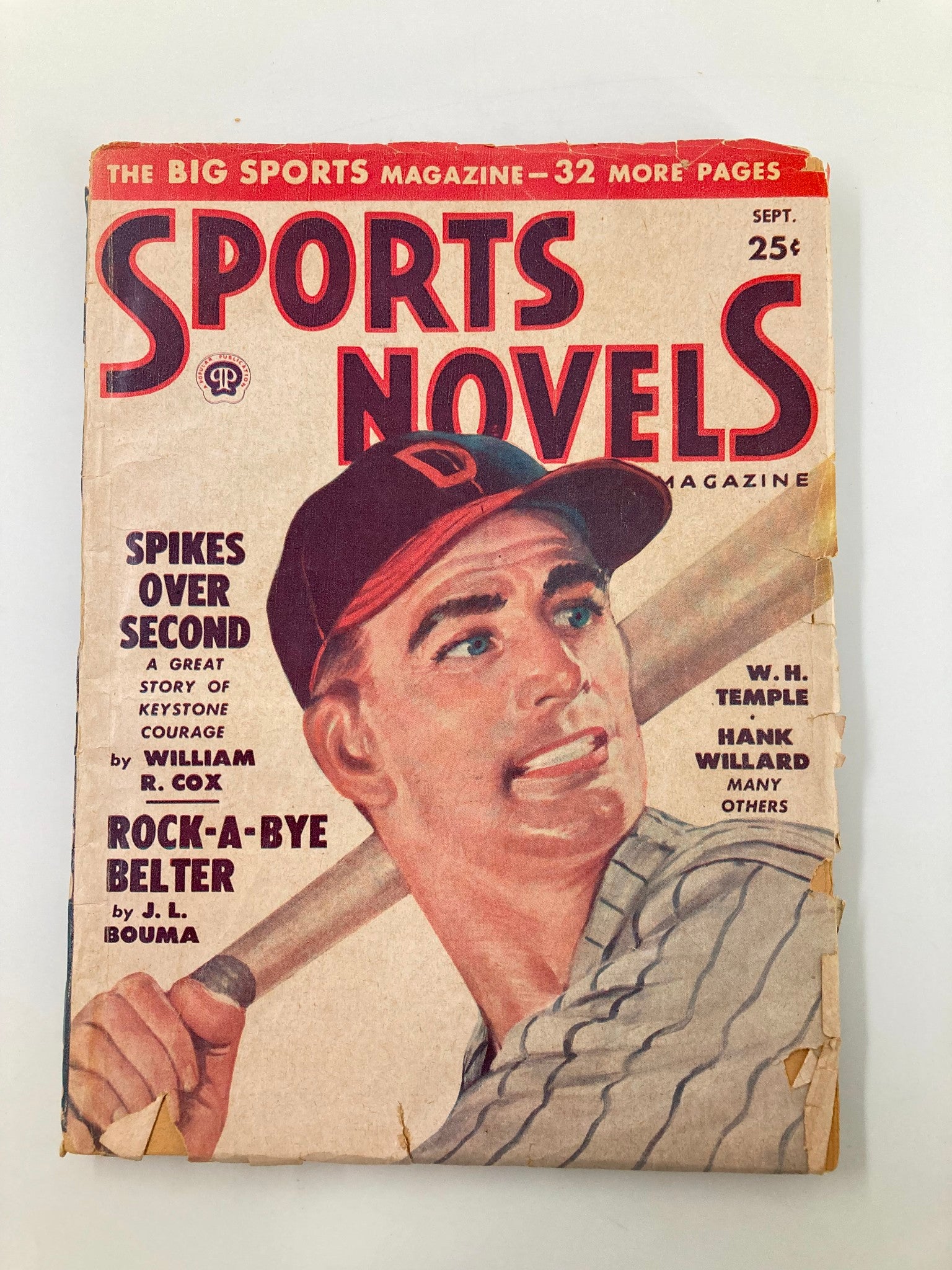 VTG Sports Novel Magazine September 1949 Vol 18 #2 Hank Willard No Label