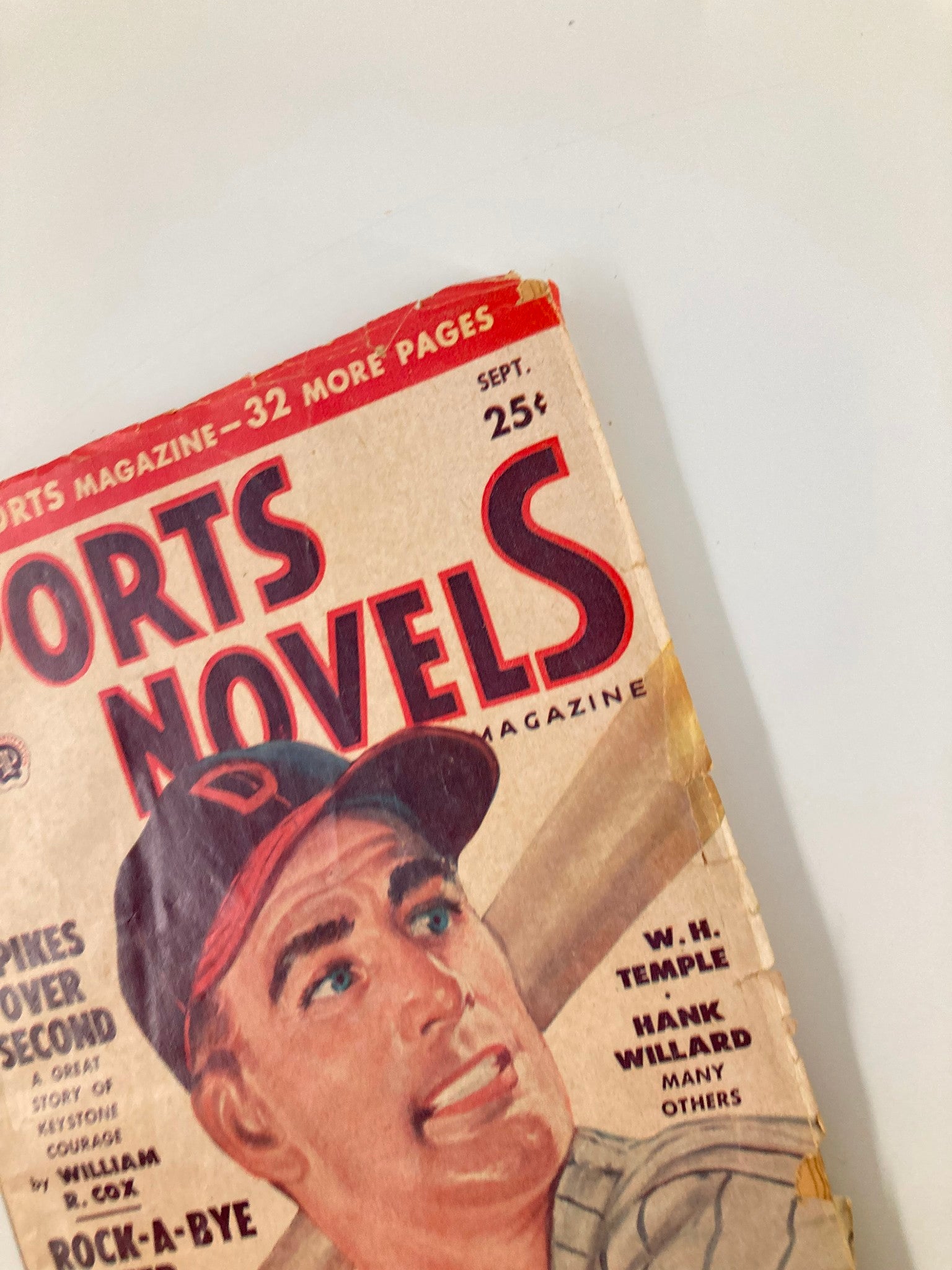 VTG Sports Novel Magazine September 1949 Vol 18 #2 Hank Willard No Label