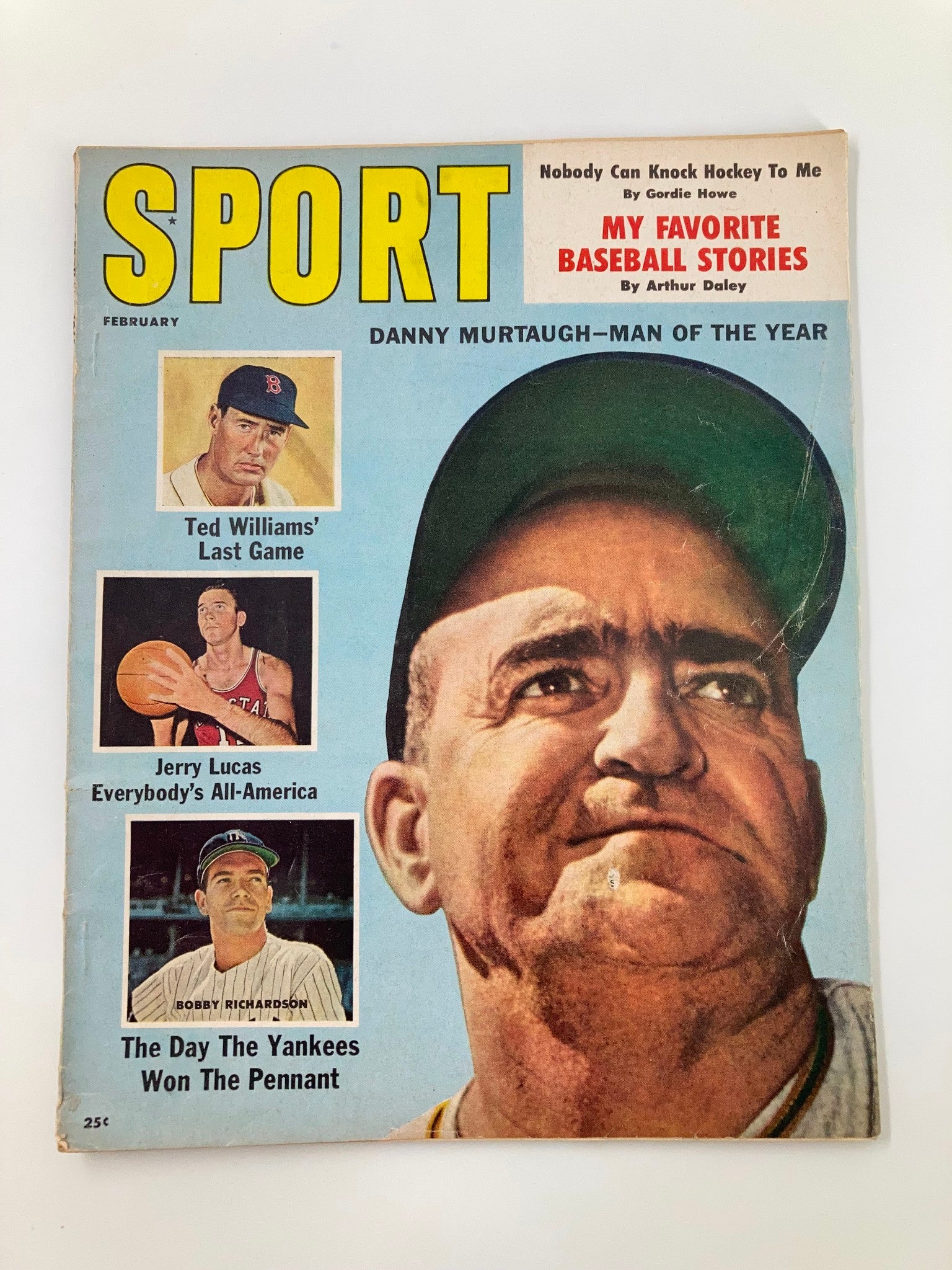 VTG Sport Magazine February 1961 Danny Murtaugh, Ted Williams, J Lucas No Label