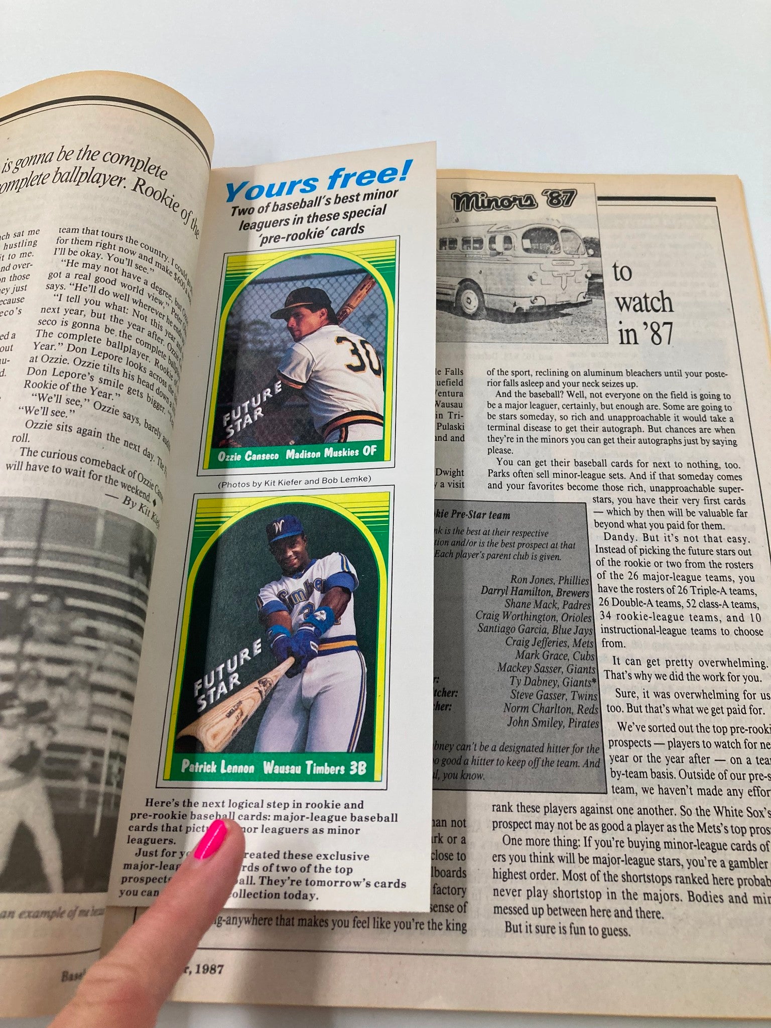 VTG Baseball Cards Magazine September 1987 Jackie Robinson No Label