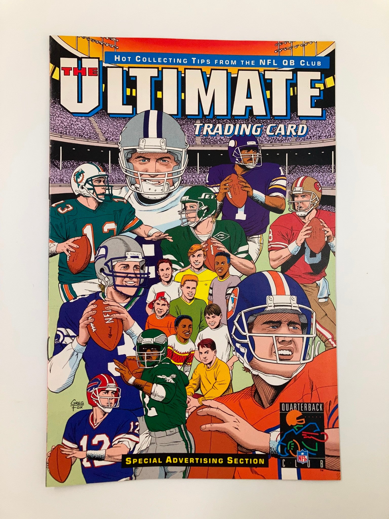 1994 The Ultimate Trading Card Hot Collecting Tips from the NFL QB Club