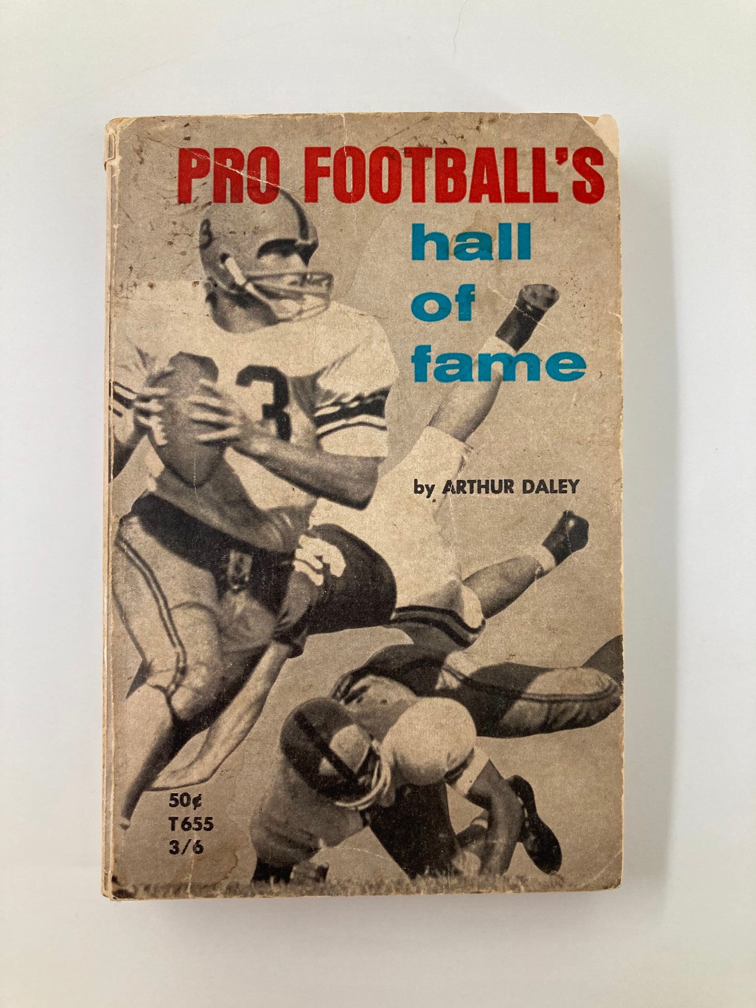 VTG 1963 Pro Football's Hall of Fame by Arthur Daley