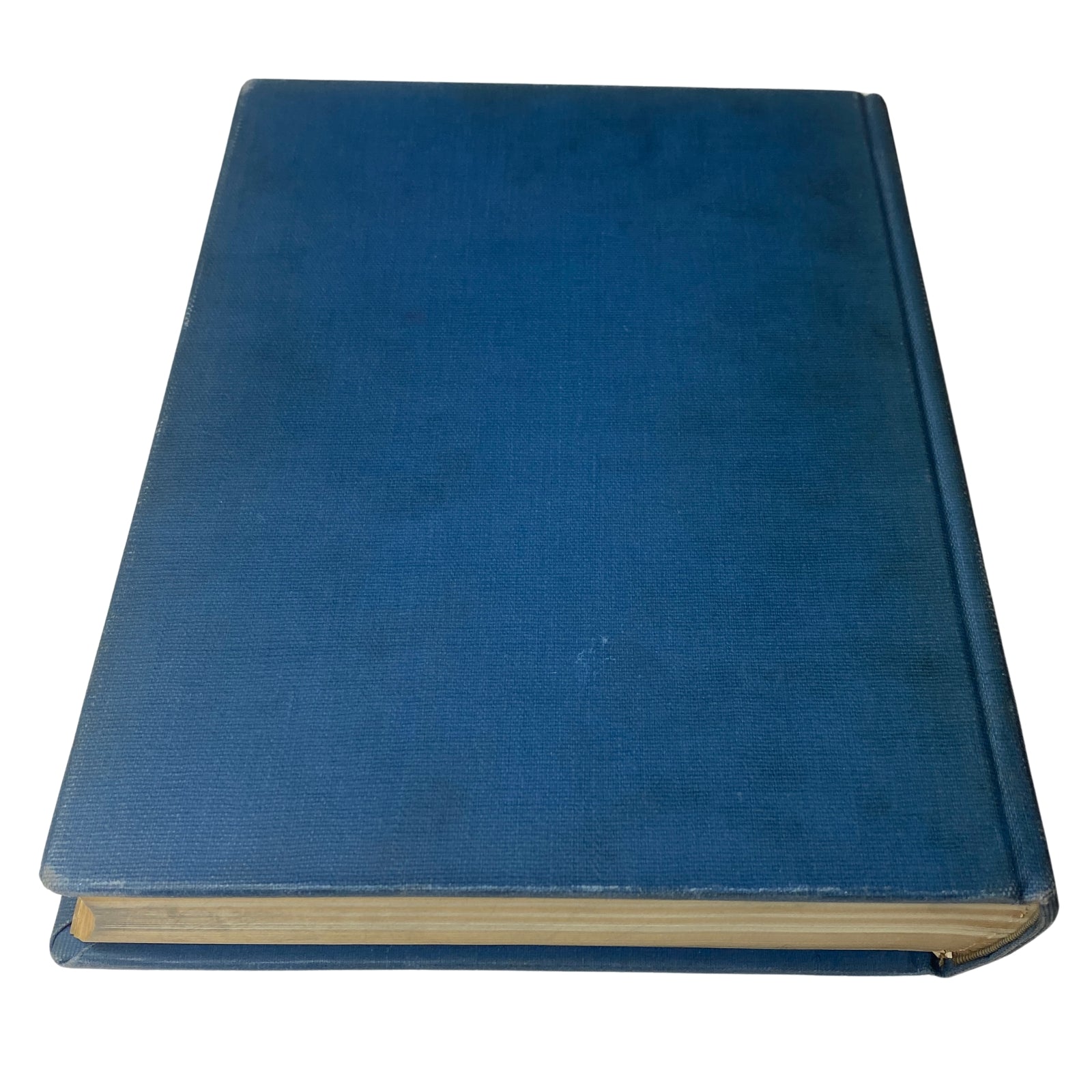 Blue library-bound hardcover book with a clean exterior, representing the protective covering of the Time Magazine bound volume. Title: Time Magazine Library Bound January 1, 1945 - March 26, 1945 Arabia's Ibn Saud.