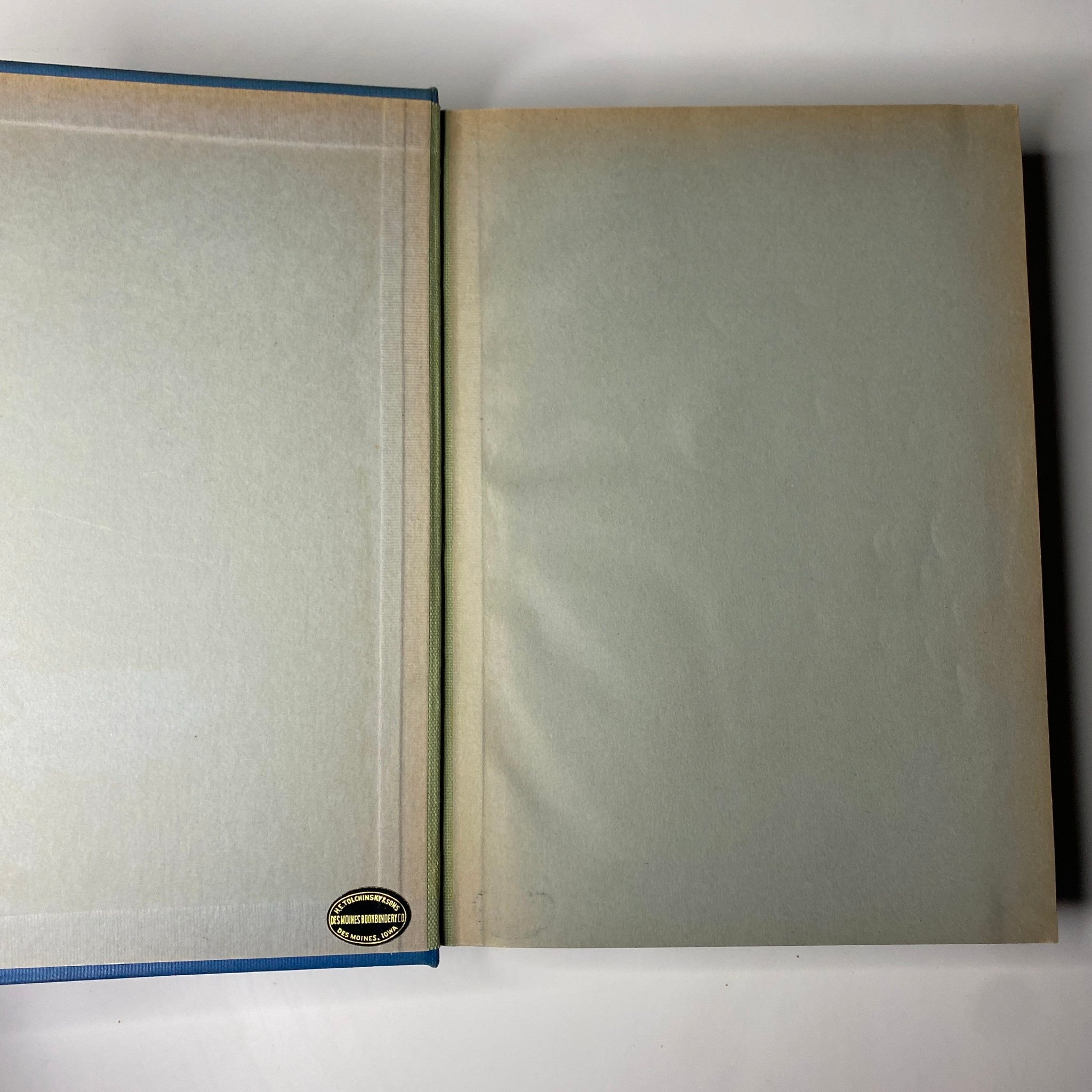 Time Library Bound Weekly Magazine, July 7 to September 29, 1941 - Open cover page showing the inside of the bound volume.
