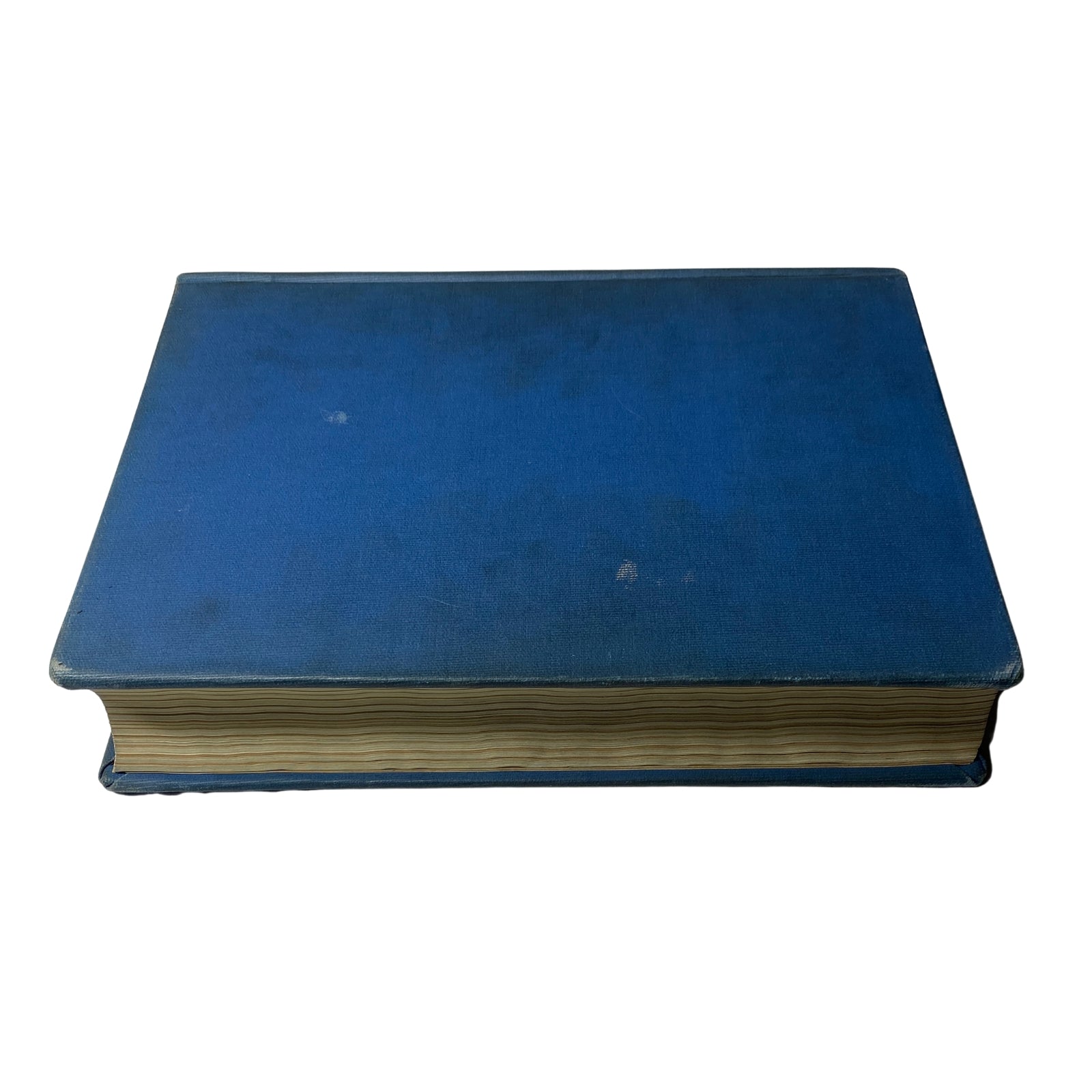 Top view of the Library Bound Time Magazine showcasing a blue cover with slight wear, part of the collection covering July 7 to September 29, 1941.