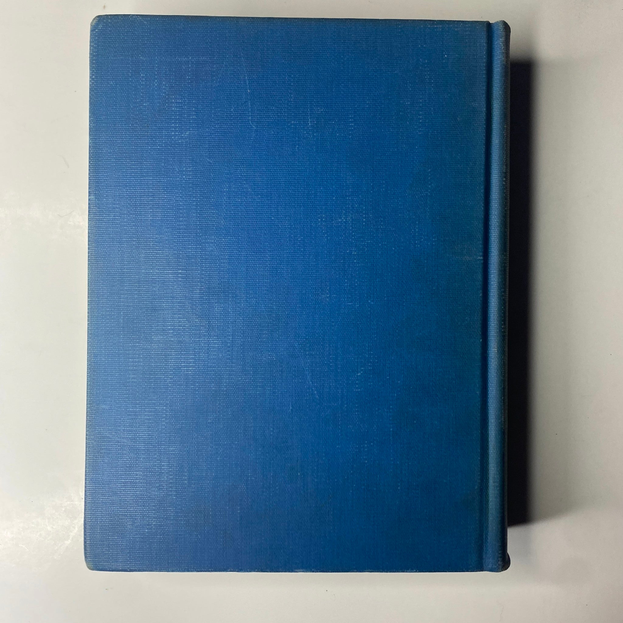 Spine view of Time Magazine Library Bound Weekly July 5, 1943 - September 27, 1943, showing the blue binding of the magazine collection.