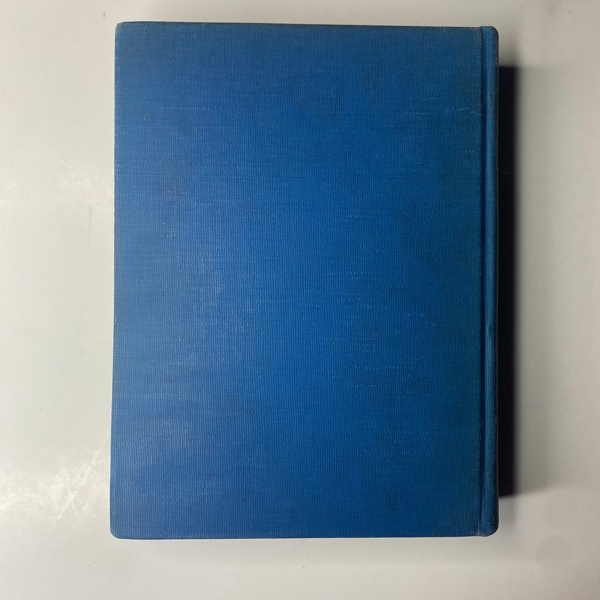 Cover of Time Magazine Library Bound Weekly volume, featuring blue fabric binding, from October 4 to December 27, 1943.
