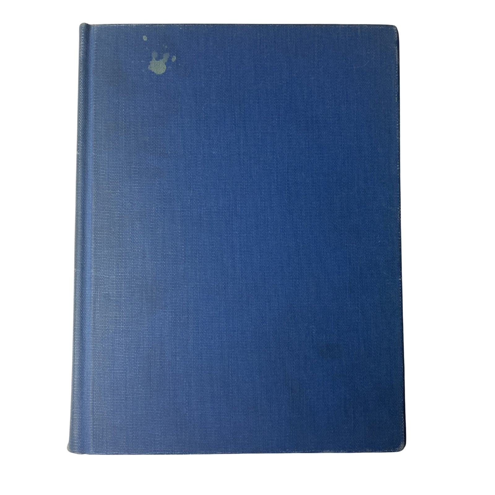 Back cover of the Time Magazine Library Bound Weekly, showing a blue cloth binding, part of the collection covering weekly issues from October 2 to December 25, 1944.