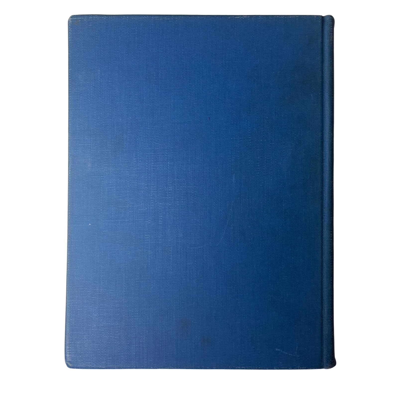 Back cover of the Time Magazine Library Bound Weekly October 2, 1944 - December 25, 1944 showing a plain blue hardcover design.